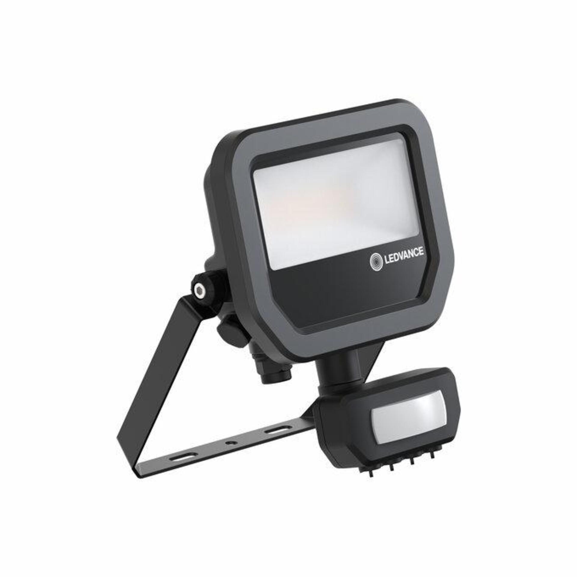 Levně LEDVANCE LED reflektor FL 10 SN P 8W 1K2LM 830 PS SY100 BK 4099854306747