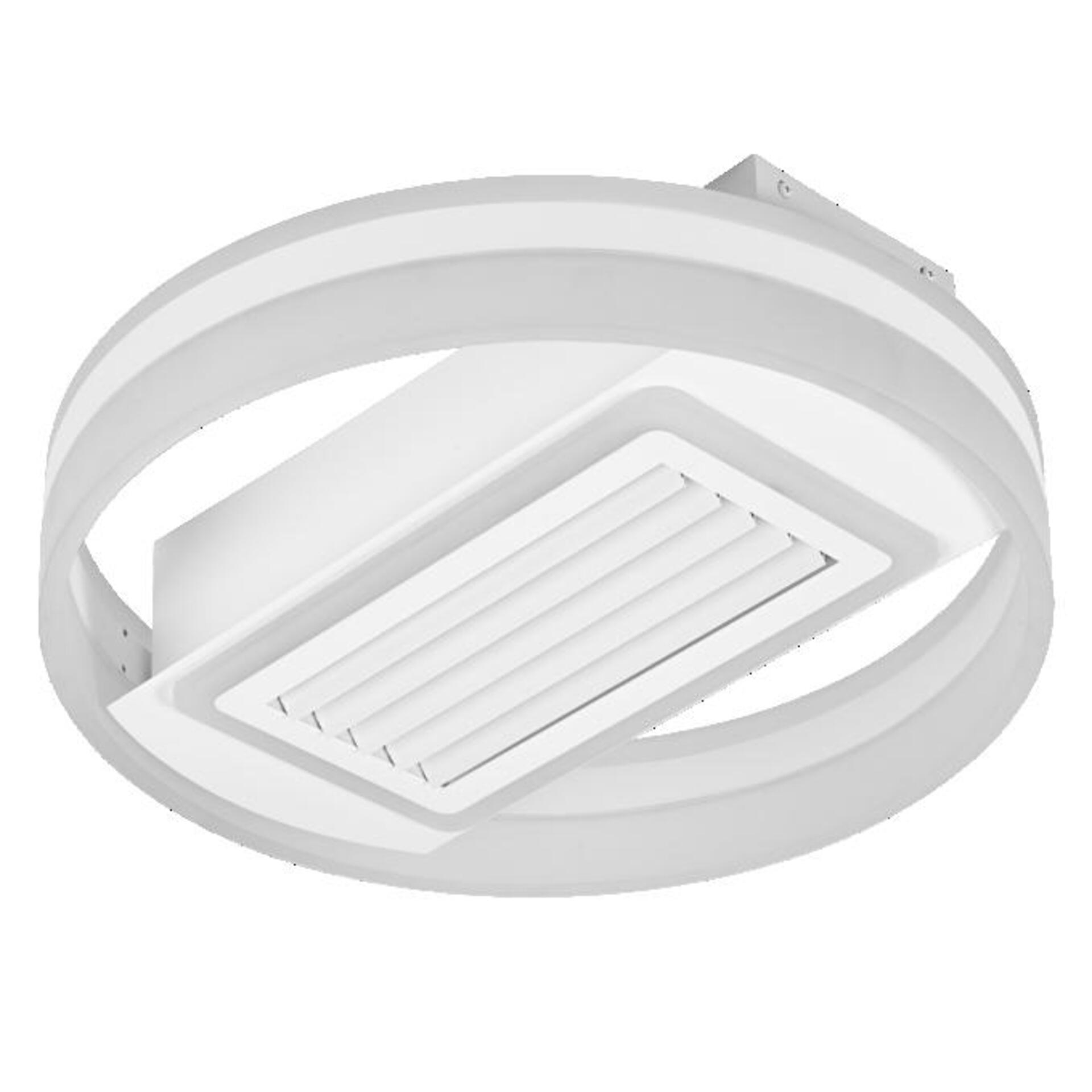 Levně LEDVANCE LED stropní svítidlo s ventilátorem Grill Ring 55W CCT bílé 4099854397691