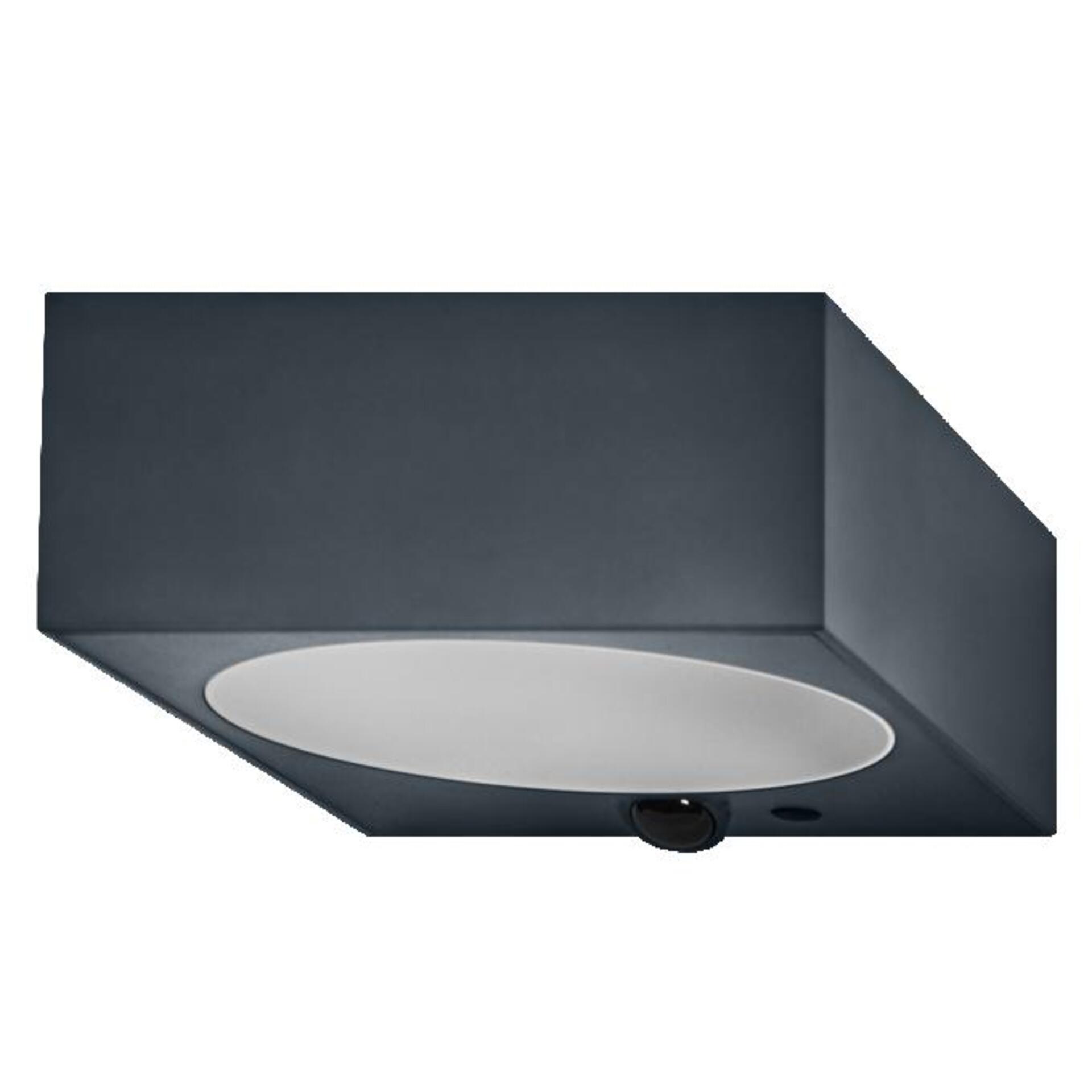 Levně LEDVANCE venkovní solární nástěnné svítidlo Endura Style Sensor 10,7 W 880 lm 3000 K stmívatelné senzor IP54