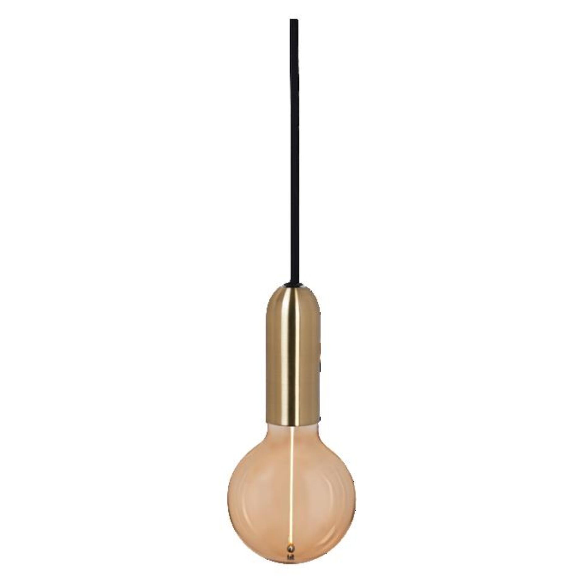 Levně LEDVANCE závěsné svítidlo Vintage 1906 PenduLum Round E27 220-240 V zlaté
