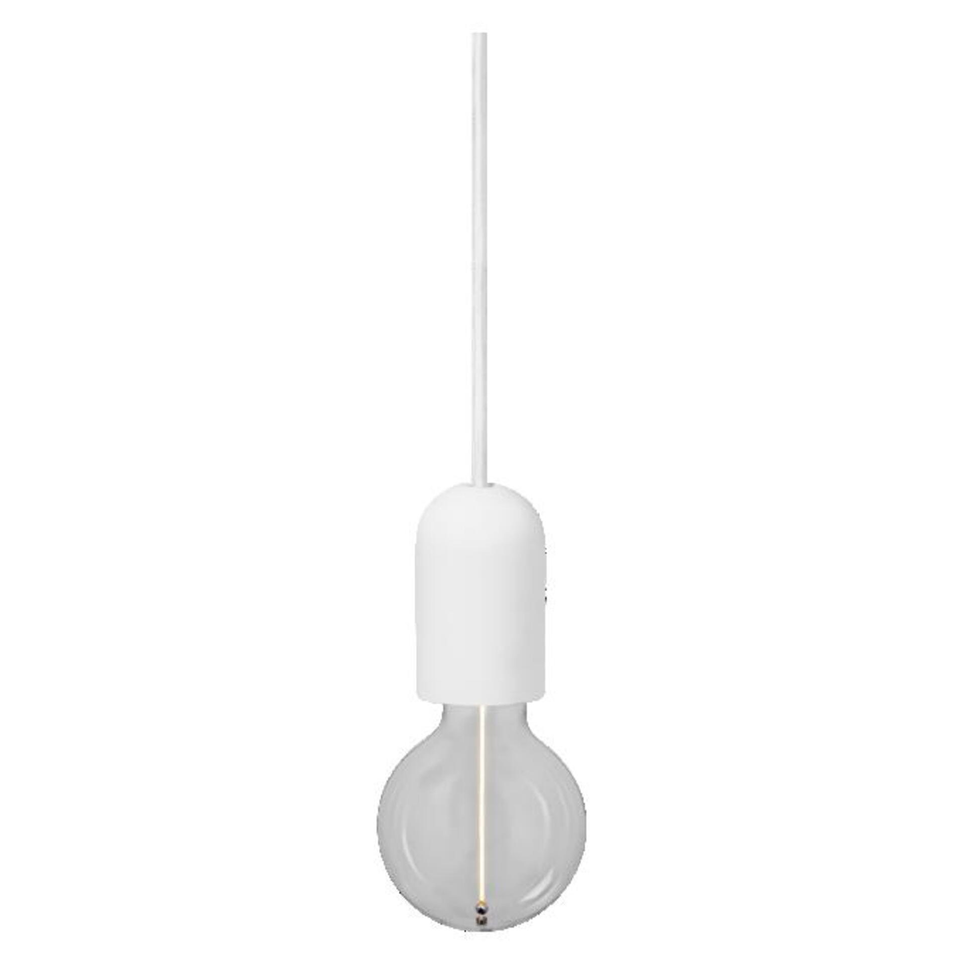Levně LEDVANCE závěsné svítidlo Vintage 1906 PenduLum Round E27 220-240 V bílá
