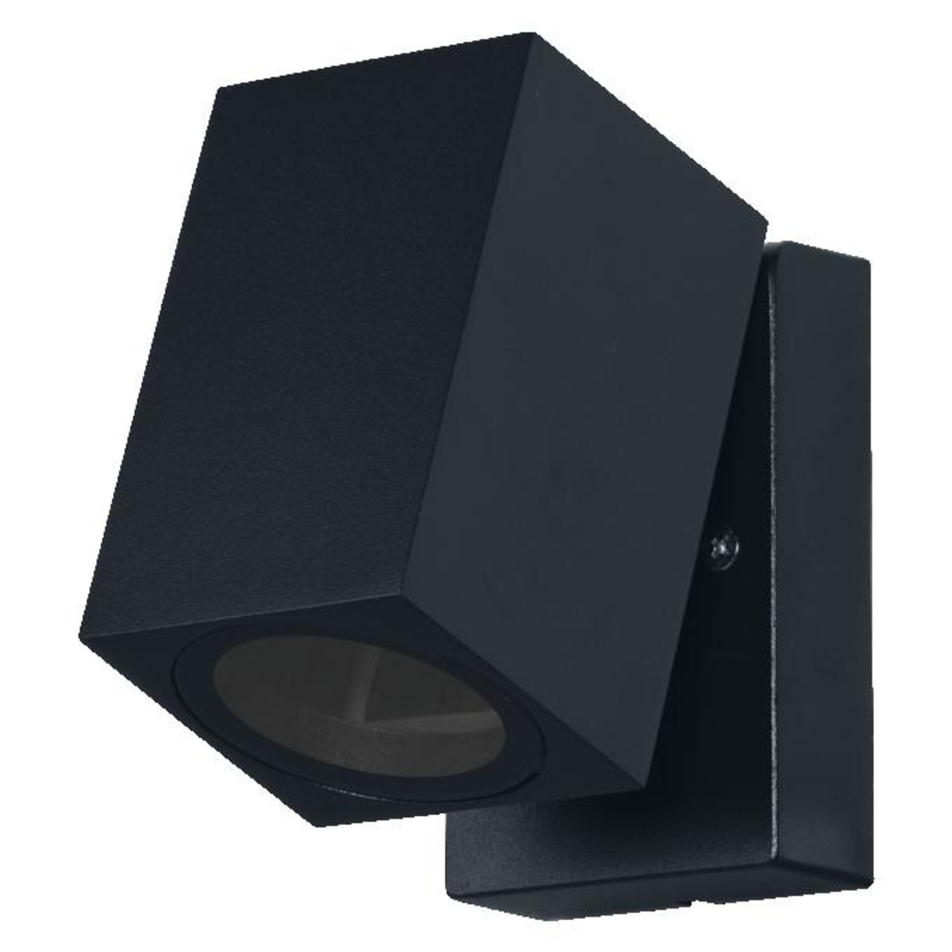 Levně LEDVANCE venkovní nástěnné svítidlo Endura Classic Cube Adjustable GU10 220-240 V černé
