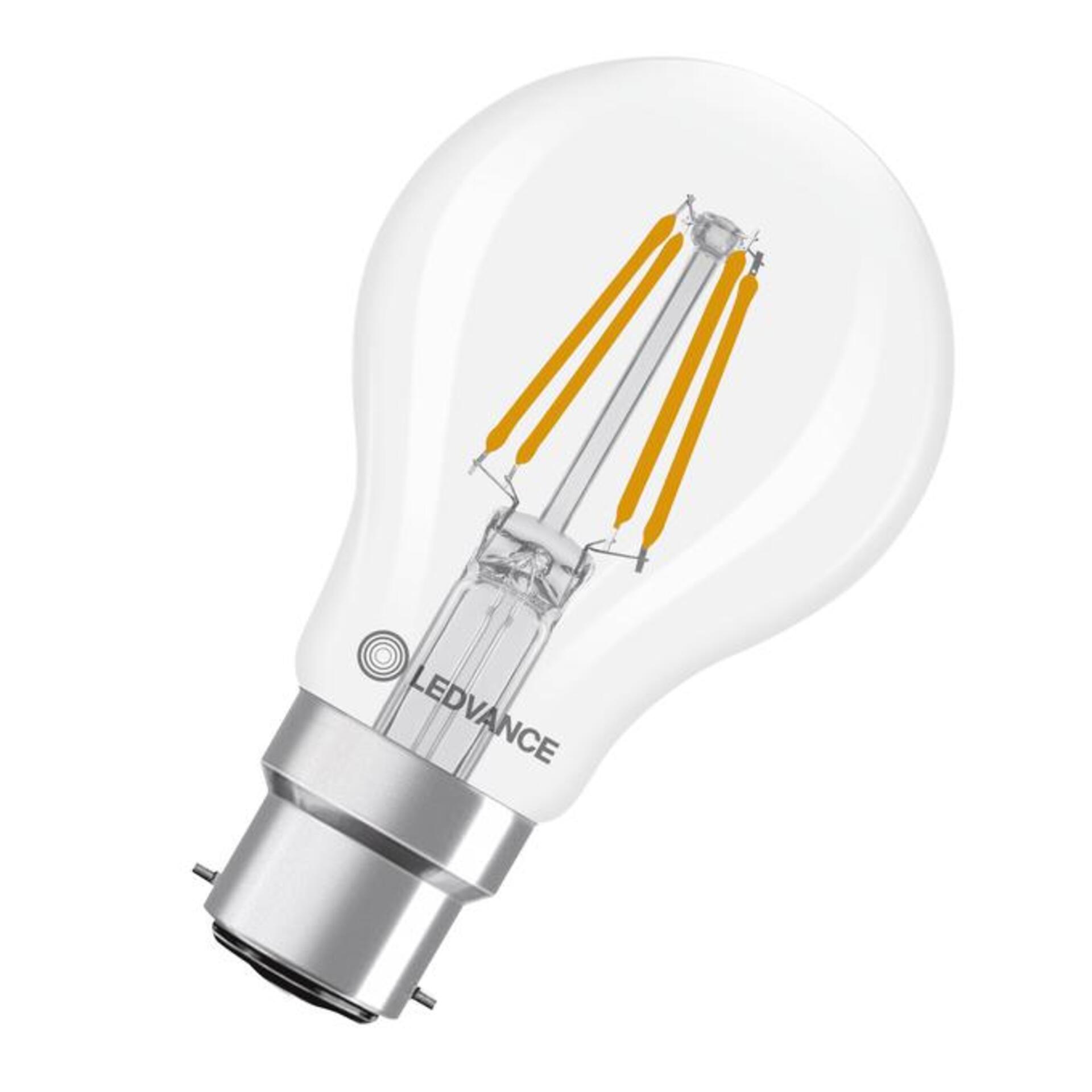 Levně LEDVANCE LED Classic A 40 Filament P 3.4W 827 čirá B22d 4099854465918