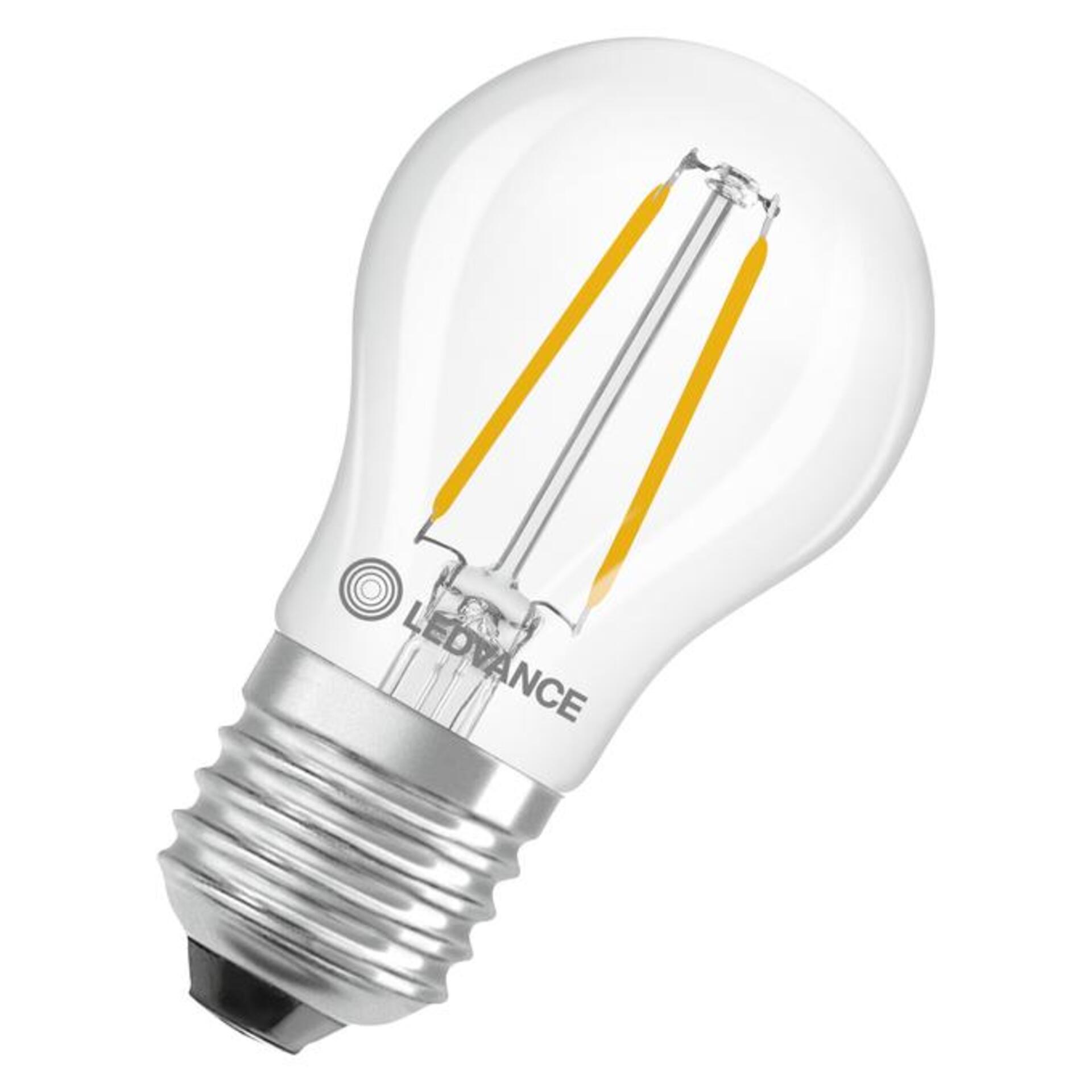 Levně LEDVANCE LED Classic P 25 Filament P 1.8W 827 čirá E27 4099854468056