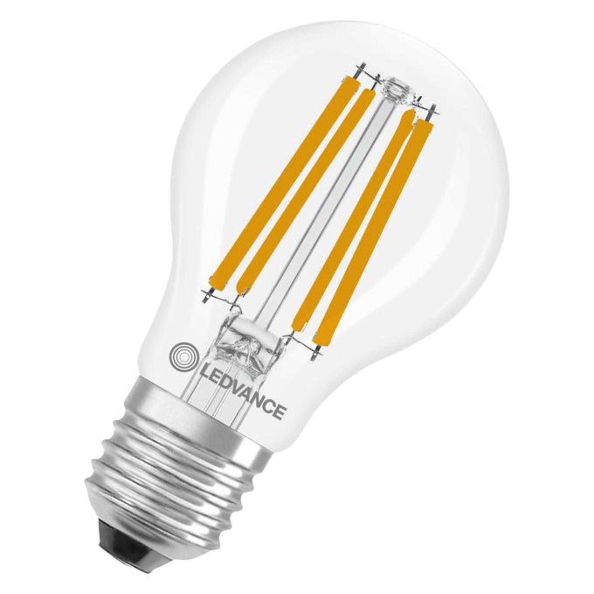 Levně LEDVANCE LED Classic A 100 Filament V 11W 827 čirá E27 4099854476556