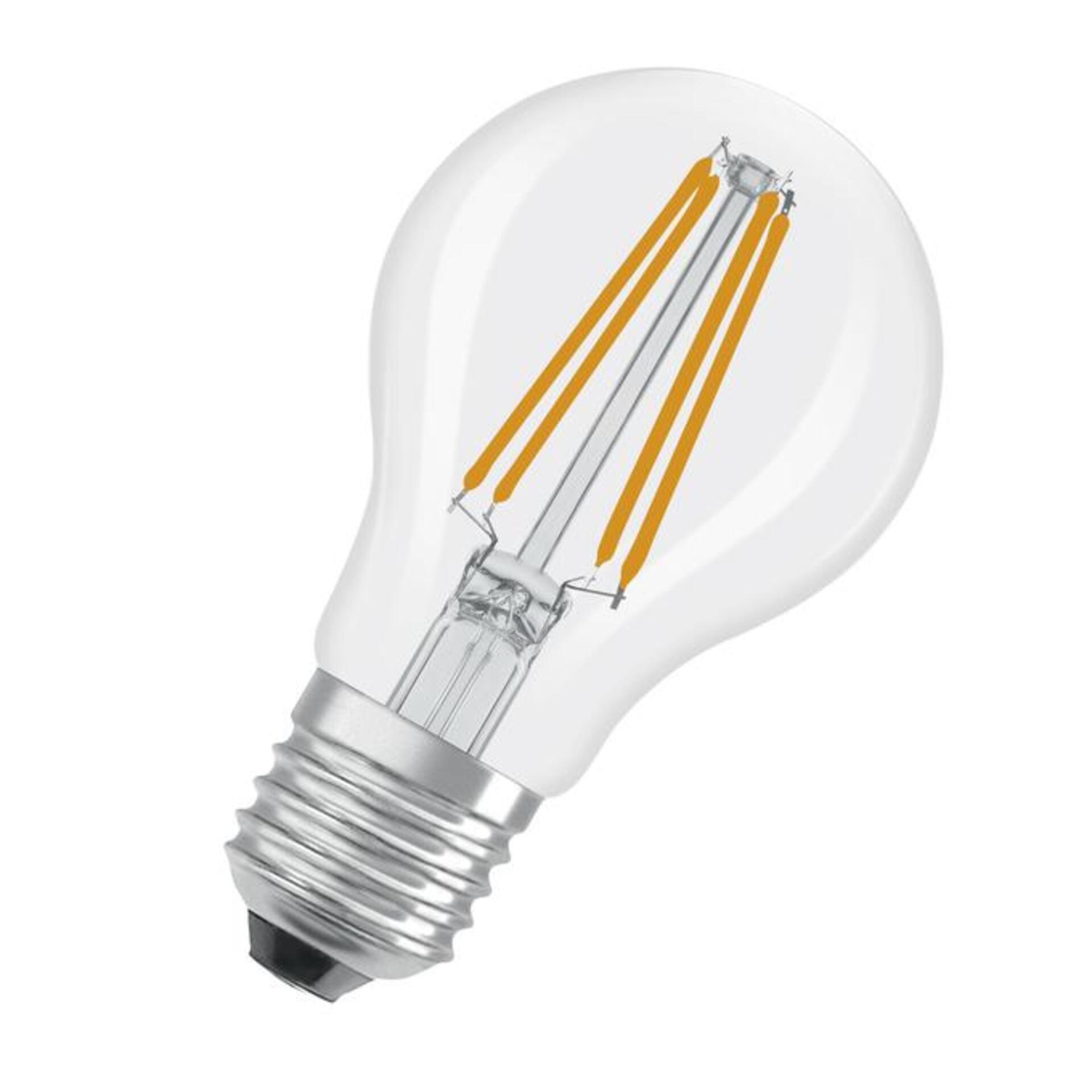 Levně LEDVANCE LED Classic A 75 Filament V 7.5W 830 čirá E27 4099854482663