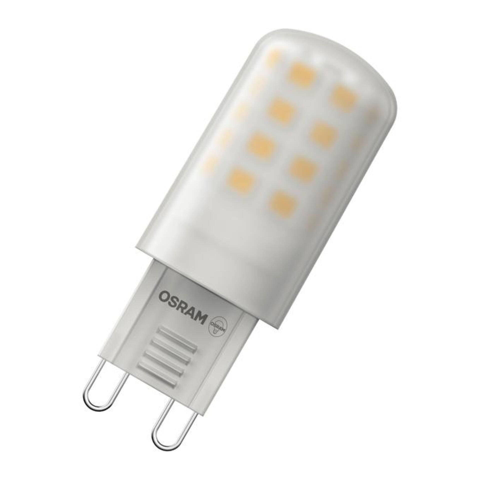 Levně LEDVANCE LED PIN 30 Glow DIM 3.2W 927 Frosted G9 4099854503566