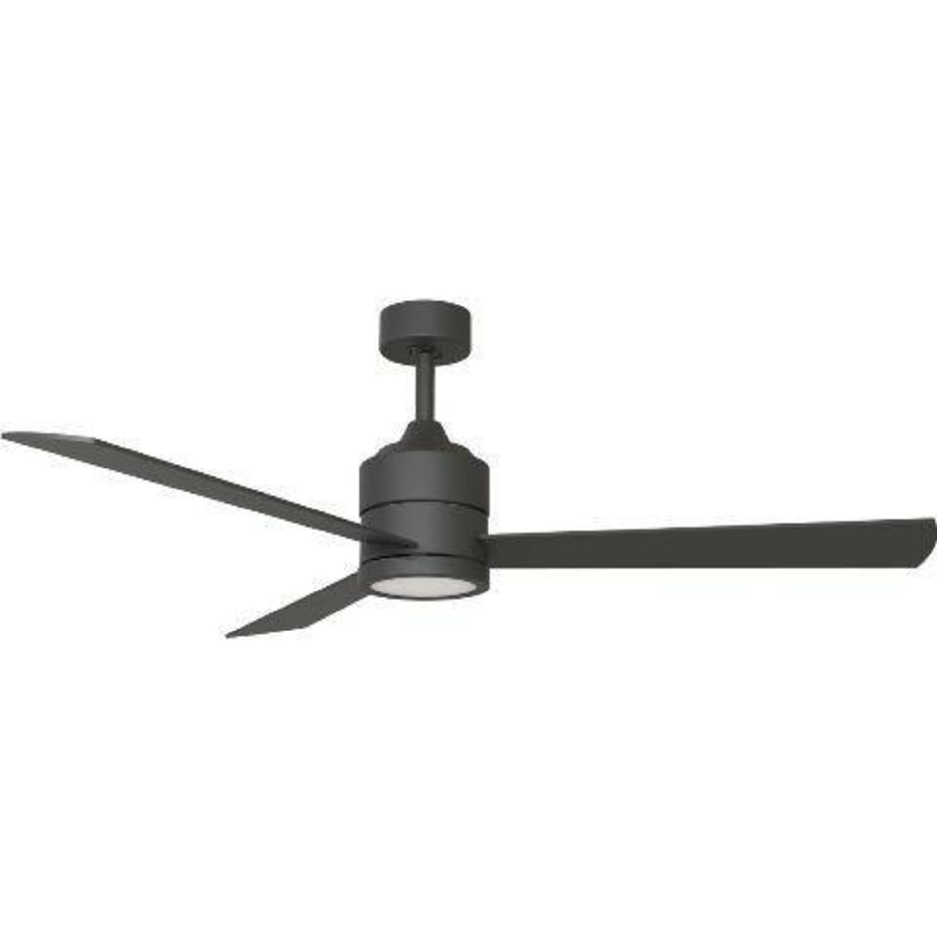 Levně Azzardo AZ4452 stropní ventilátor se světlem VINCA BK/BK
