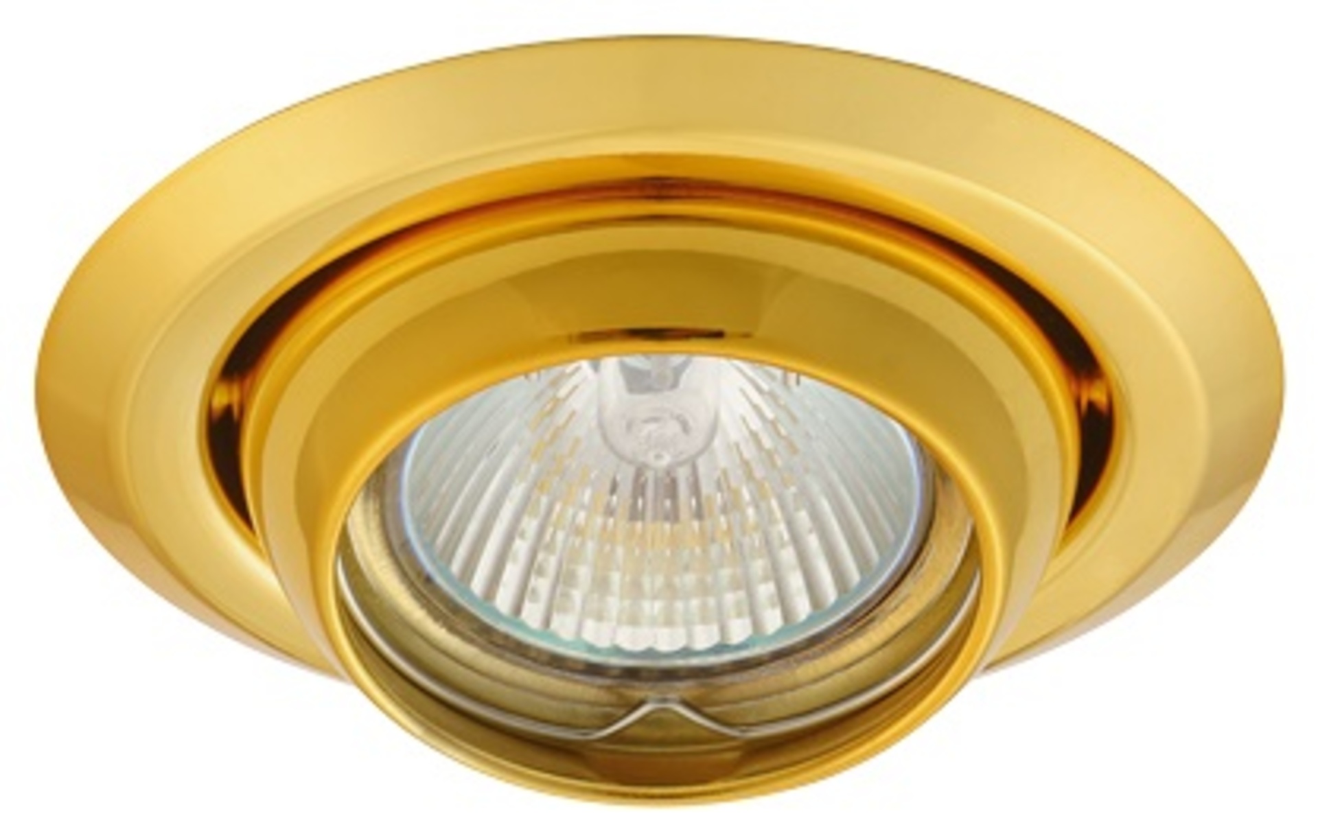 Levně Greenlux AXL 2117-G, průměr 100 mm - Podhledové bodové svítidlo zlatá 8592661002278