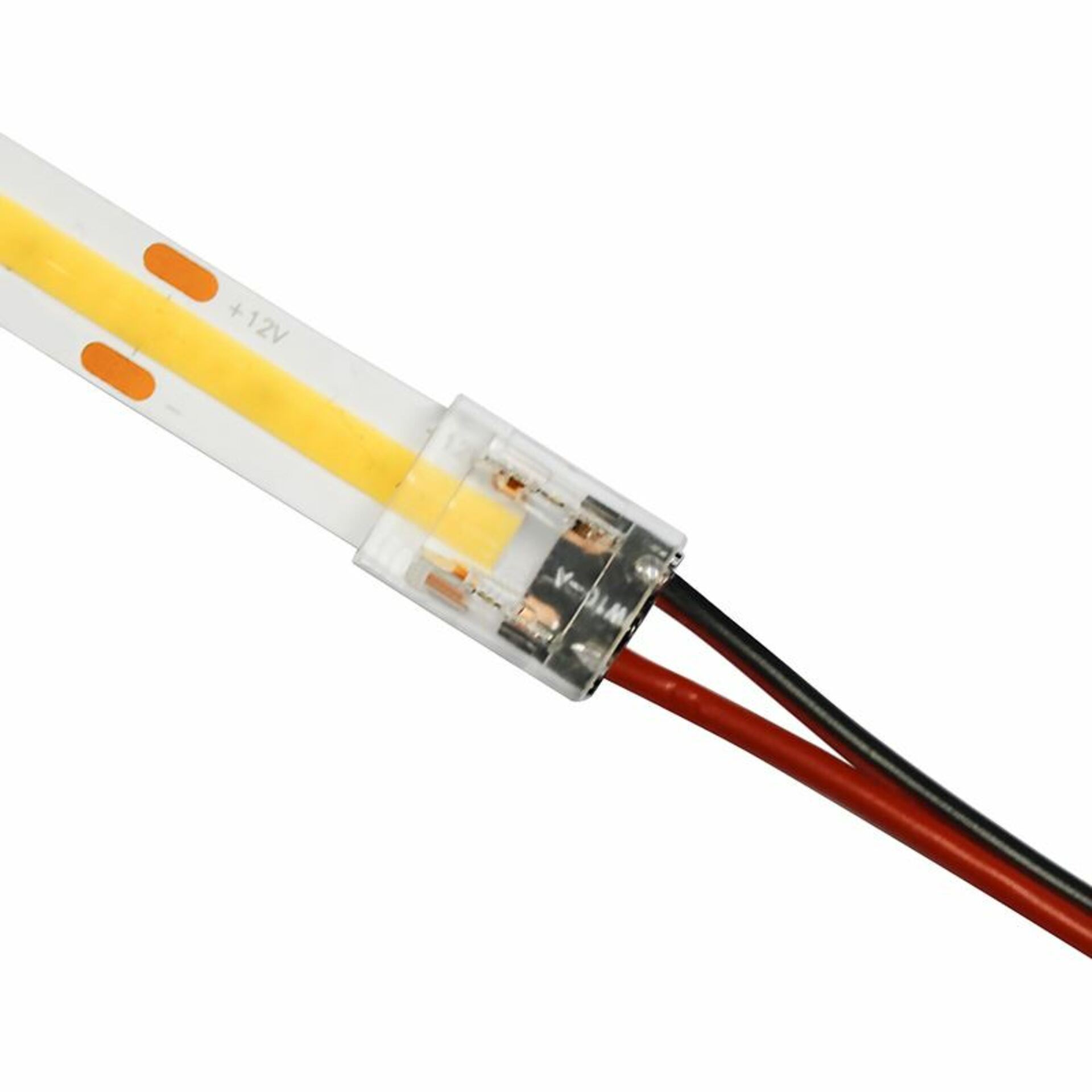 Solight Napájecí konektor pro COB LED pásy, balení 1ks, sáček WM91