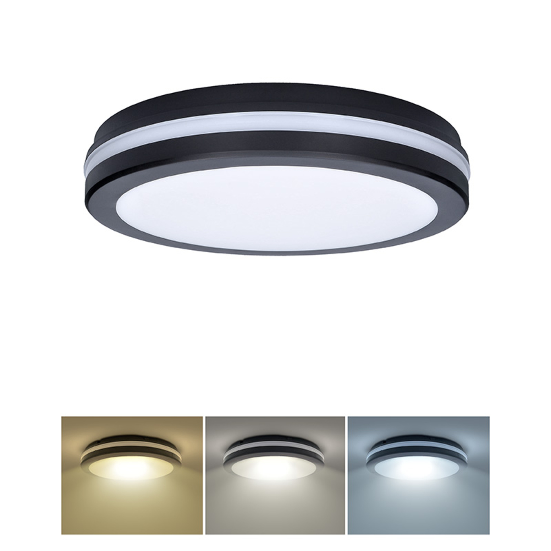 Solight LED osvetlenie s nastaviteľným výkonom a teplotou svetla, 18/22/26W, max. 2210lm, 3CCT, IP65, 30cm