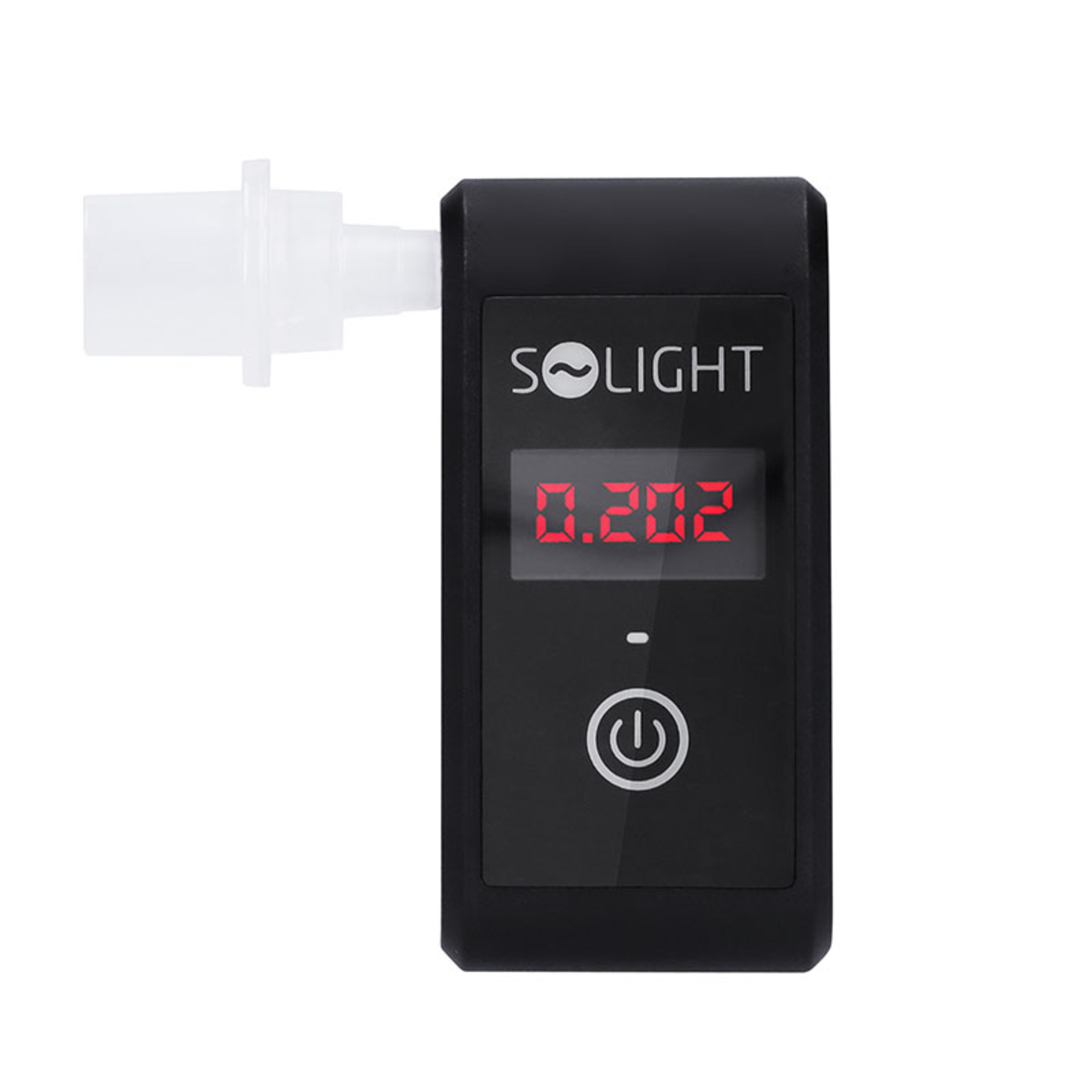 Levně Solight alkohol tester mini, Fuel Cell, 0,0 - 5,0‰ BAC,citlivost 0,08‰ 1T09