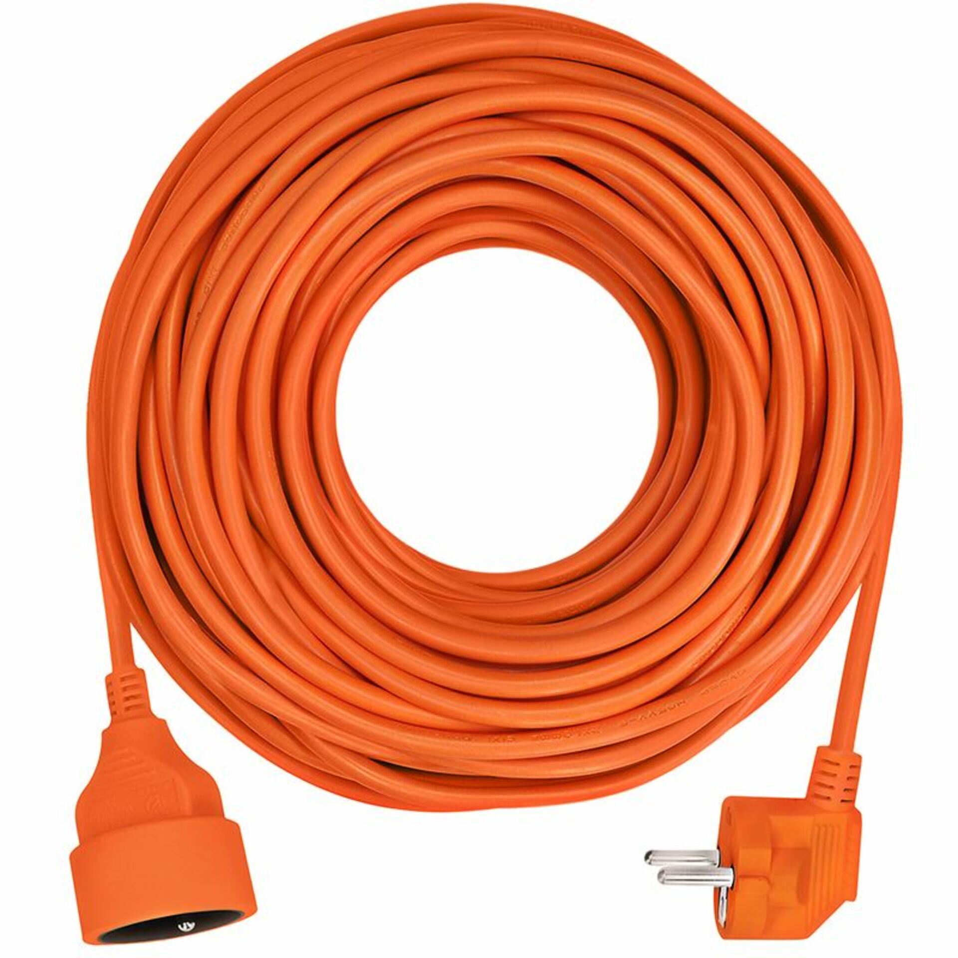 Levně Solight prodlužovací kabel - spojka, 1 zásuvka, oranžová, 30m PS08