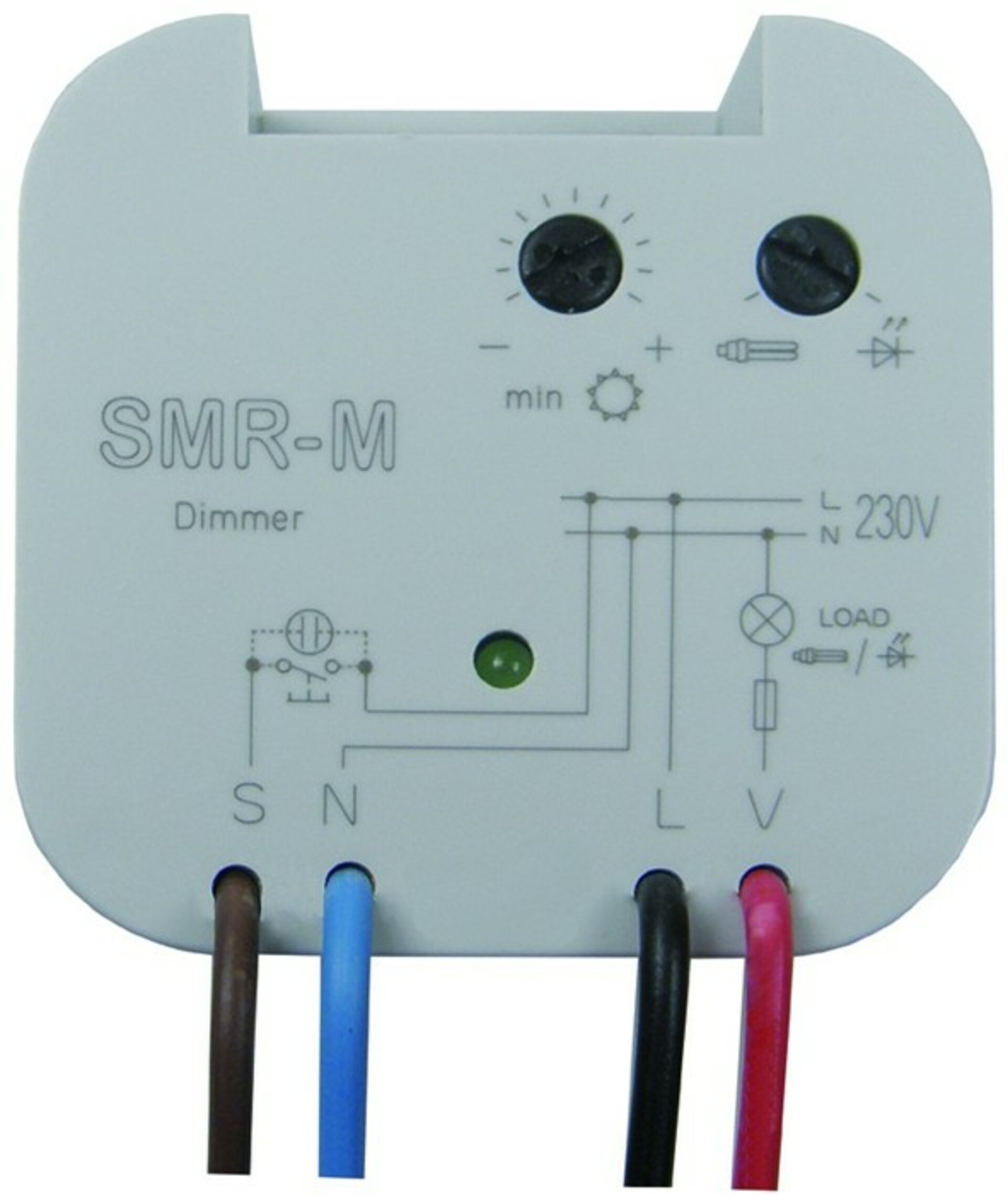 Stmívač ELKO SMR-M pro LED a stmívatelné úsporky