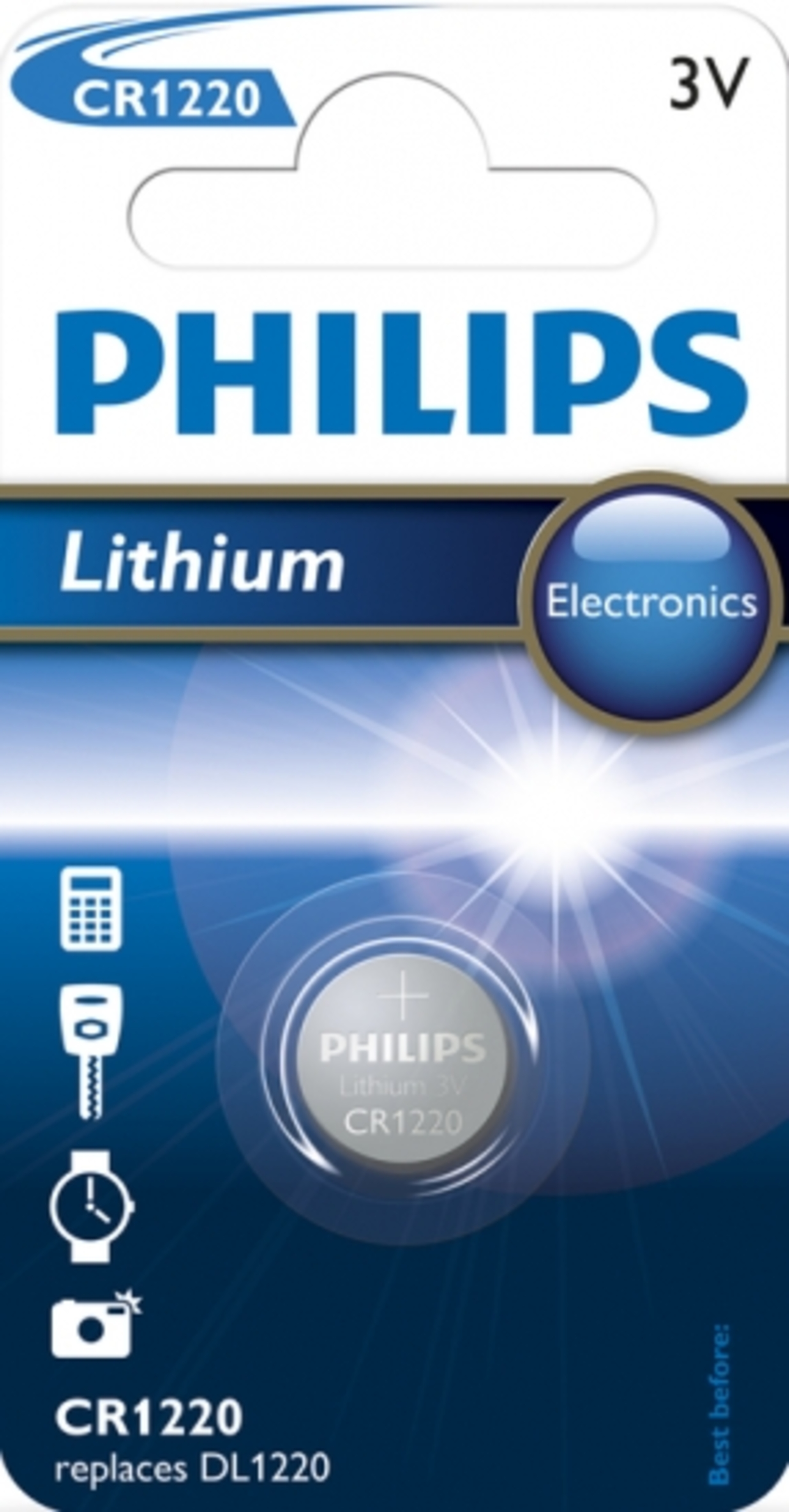 Levně Baterie Philips CR1220