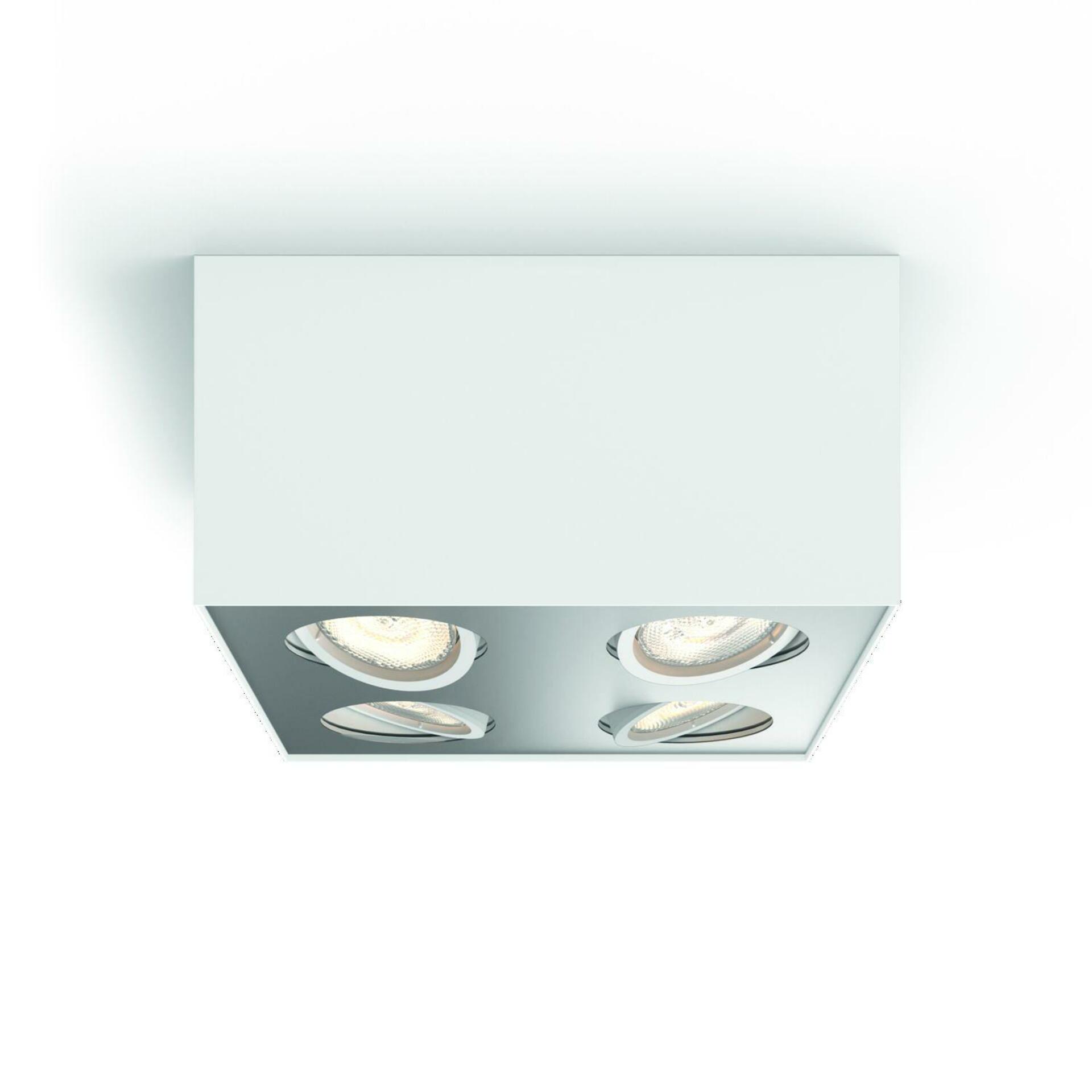 Levně LED Bodové svítidlo Philips Box 50494/31/P0 bílé 4x4,5W