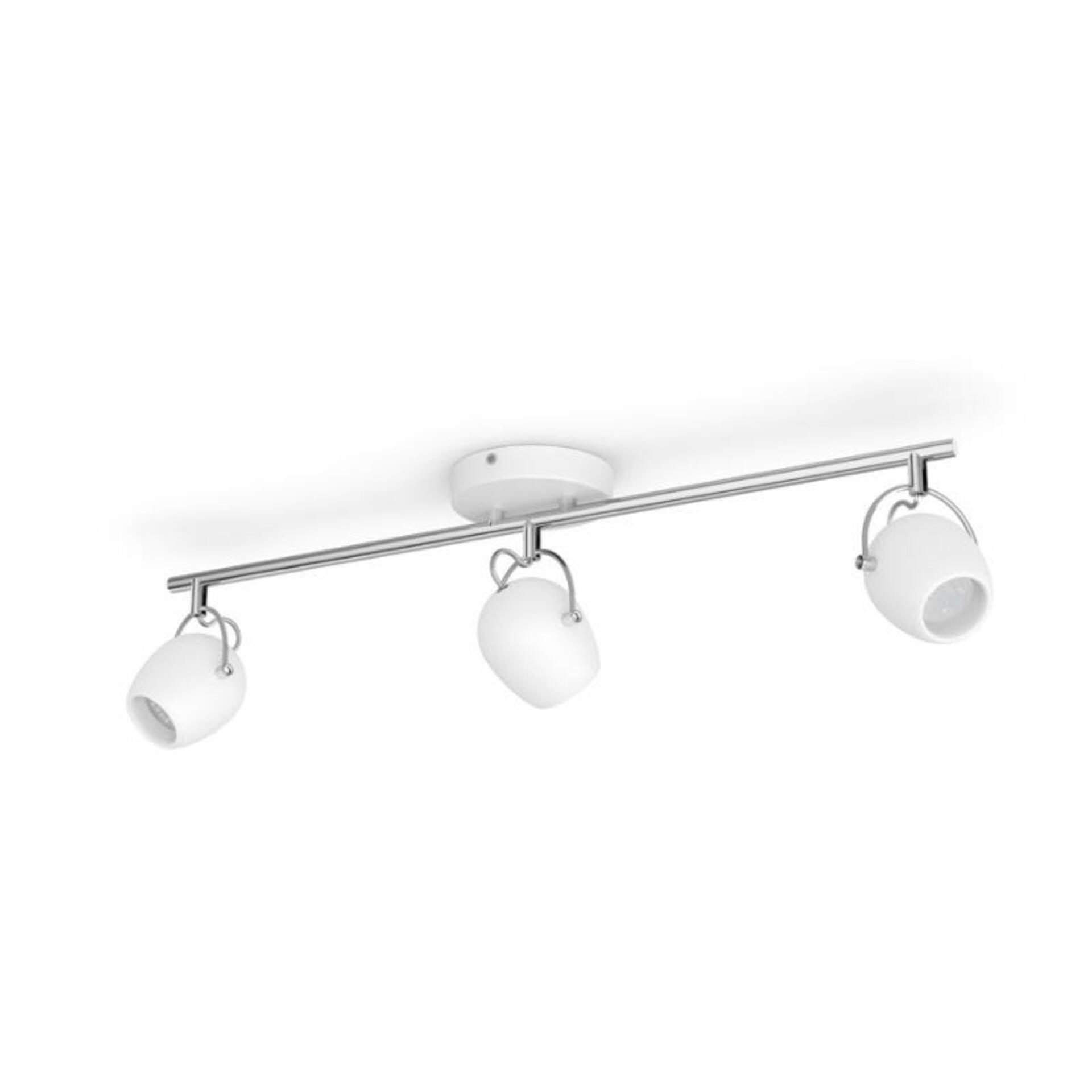 Levně LED Bodové svítidlo Philips Rivano 50613/31/P0 3x4,3W bílé 2700K