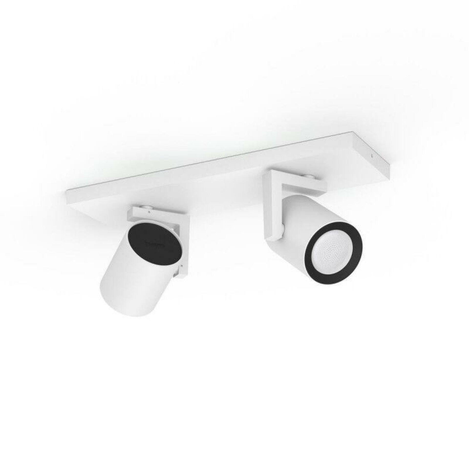 Hue Bluetooth White and Color Ambiance bodové svítidlo Philips Argenta 50622/31/P7 bílé GU10 2x5.5W