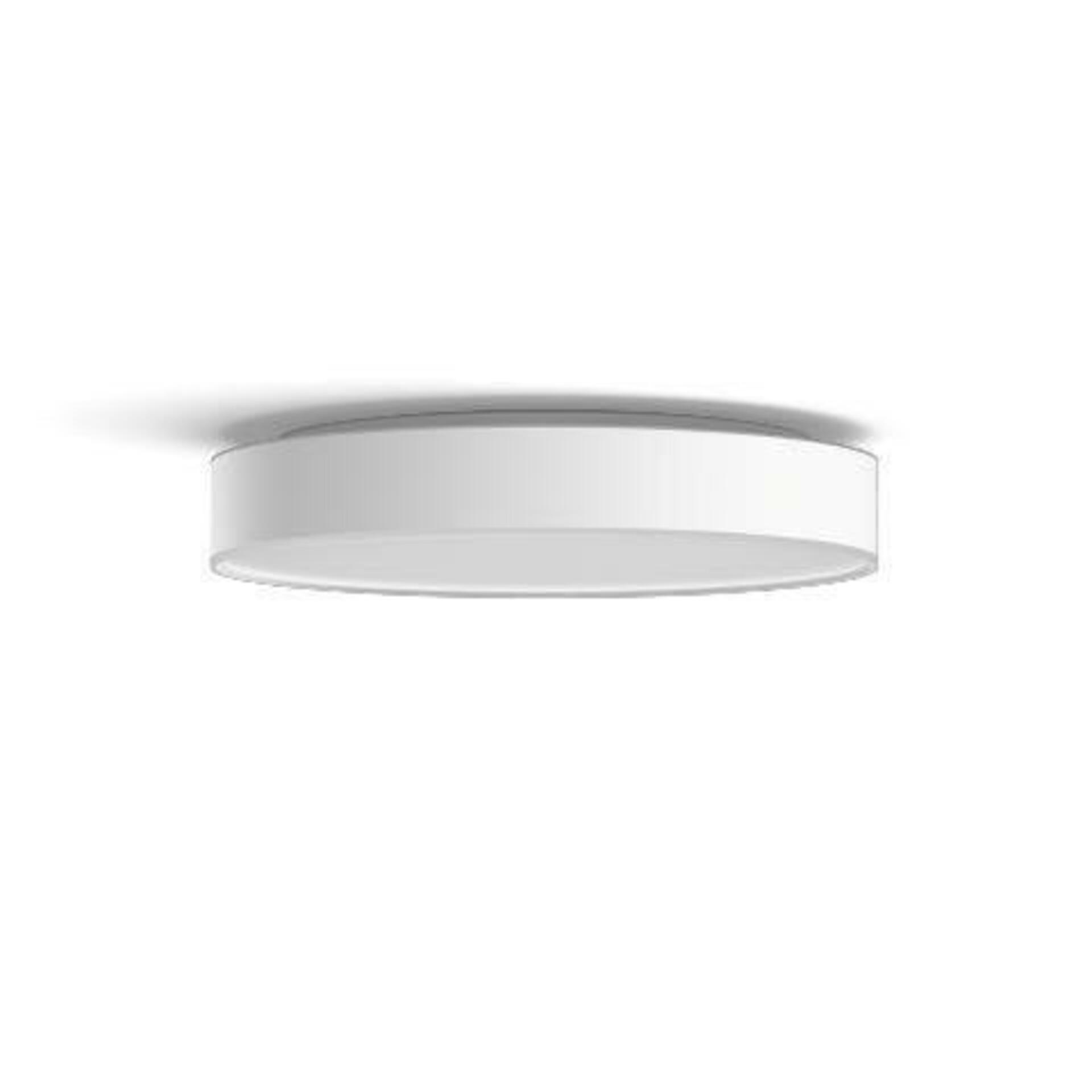 PHILIPS HUE Hue Bluetooth LED White Ambiance Stropní svítidlo Philips Enrave L 41160/31/P6 33,5W 4300lm 2200-6500K IP20 42,5cm bílé, stmívatelné s dálkovým ovladačem