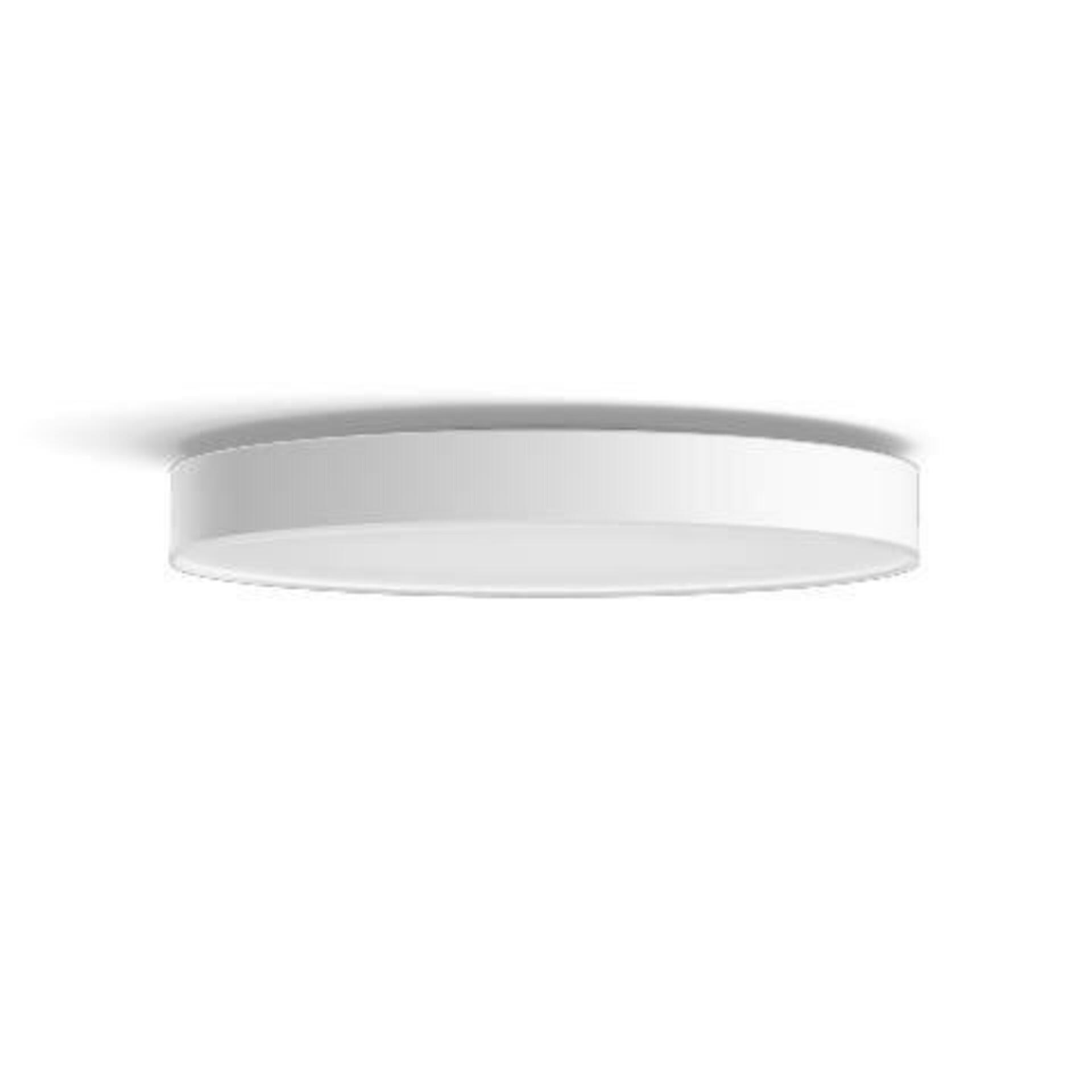PHILIPS HUE Hue Bluetooth LED White Ambiance Stropní svítidlo Philips Enrave XL 41161/31/P6 48W 6100lm 2200-6500K IP20 55,1cm bílé, stmívatelné s dálkovým ovladačem