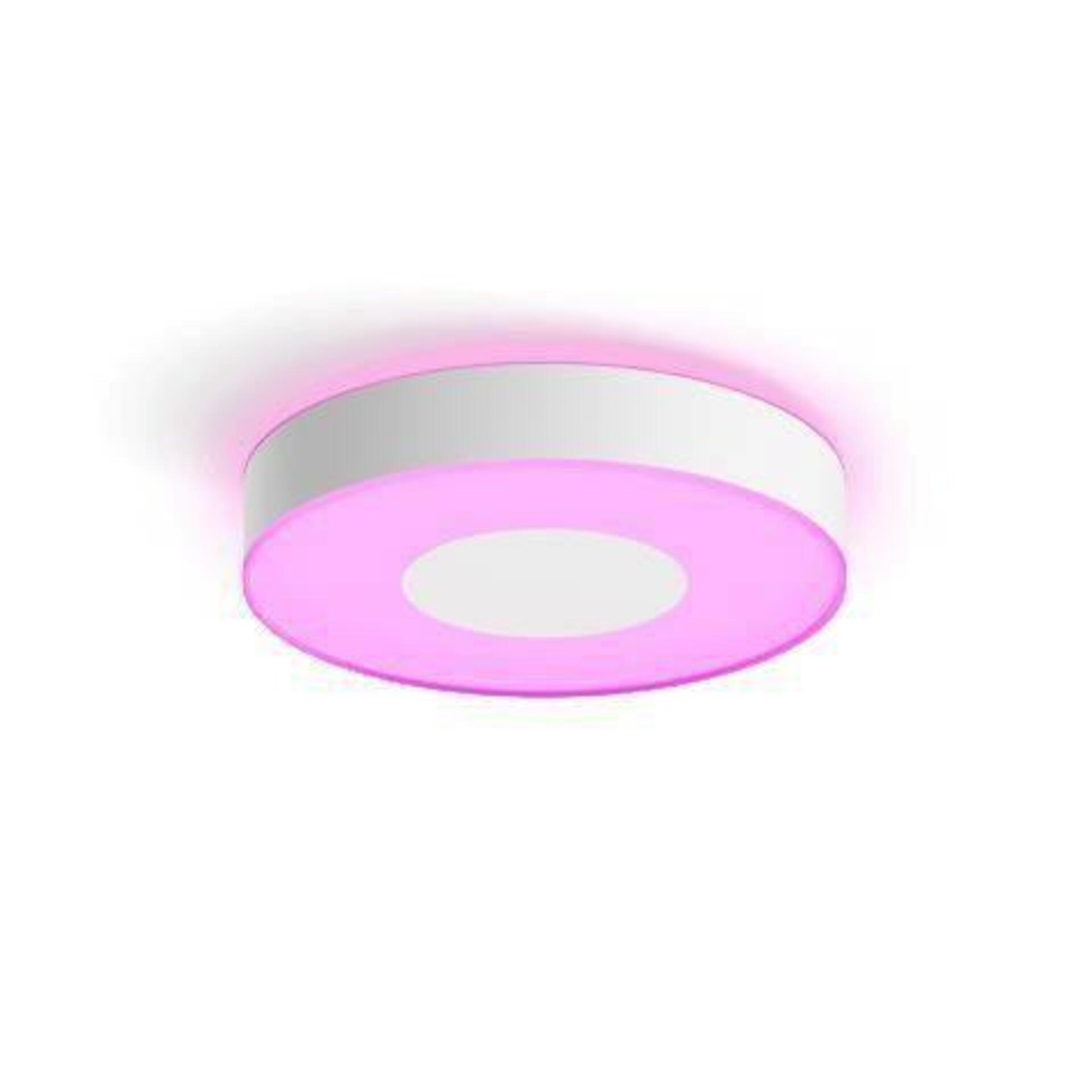 PHILIPS HUE Hue Bluetooth LED White and Color Ambiance Koupelnové stropní svítidlo Philips Xamento M 41167/31/P9 33,5W 2350lm 2000-6500K RGB IP44 38,1cm bílé, stmívatelné