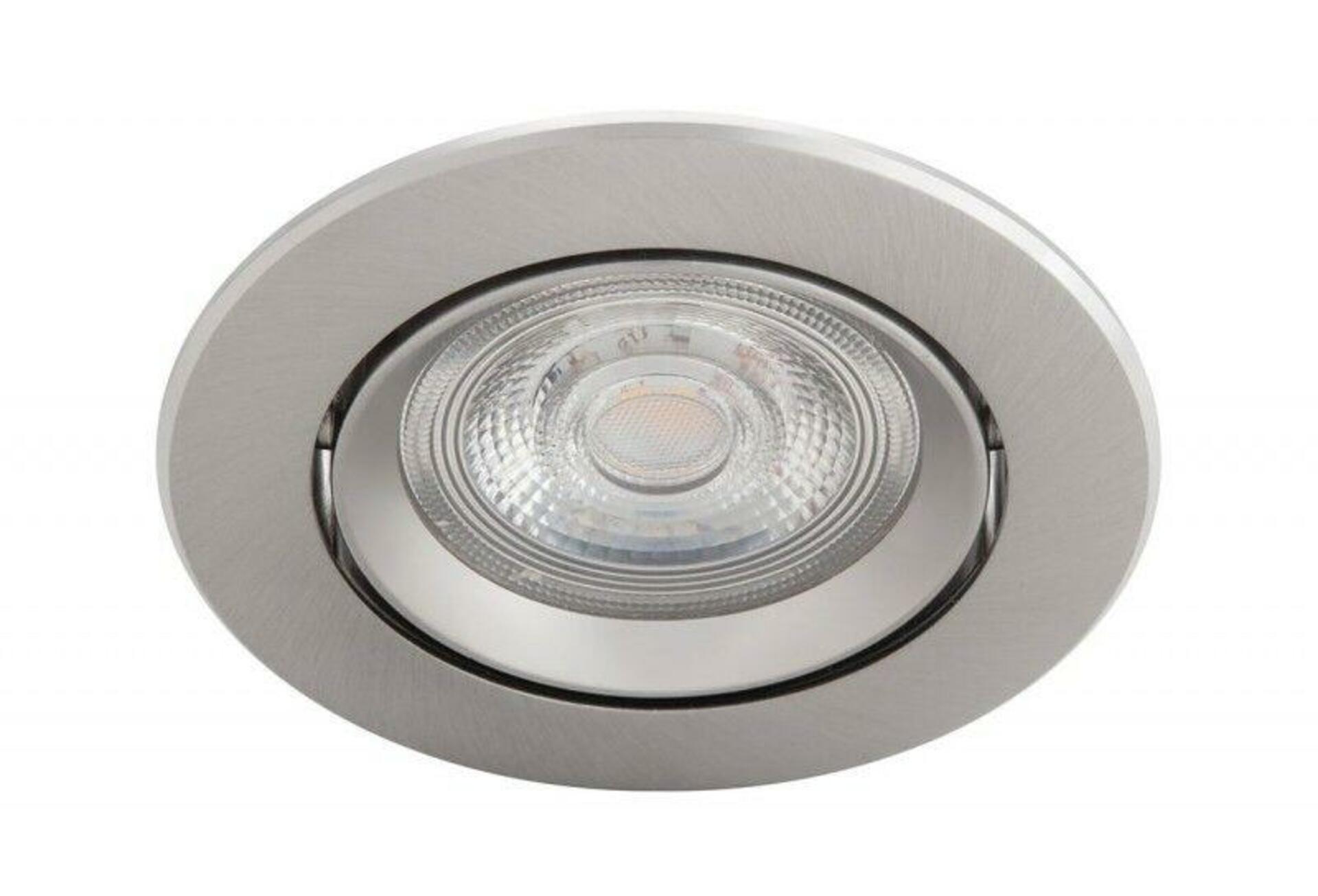 Levně LED Zapuštěné bodové svítidlo Philips SPARKLE SL261 8718699755621 5W 350lm 2700K IP20 niklové stmívatelné