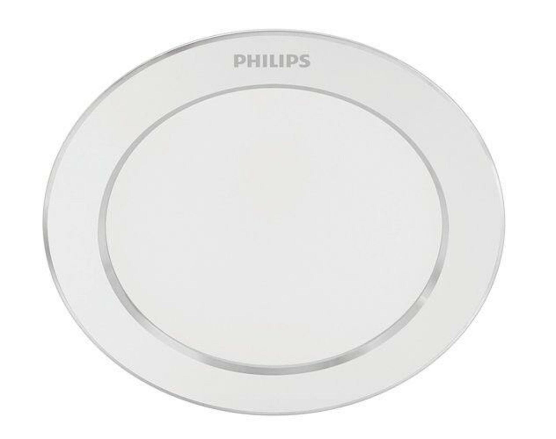 Levně LED Zapuštěné bodové svítidlo Philips DIAMOND CUT DL251 8718699775094 3,5W 300lm 3000K IP20 9,5cm bílé