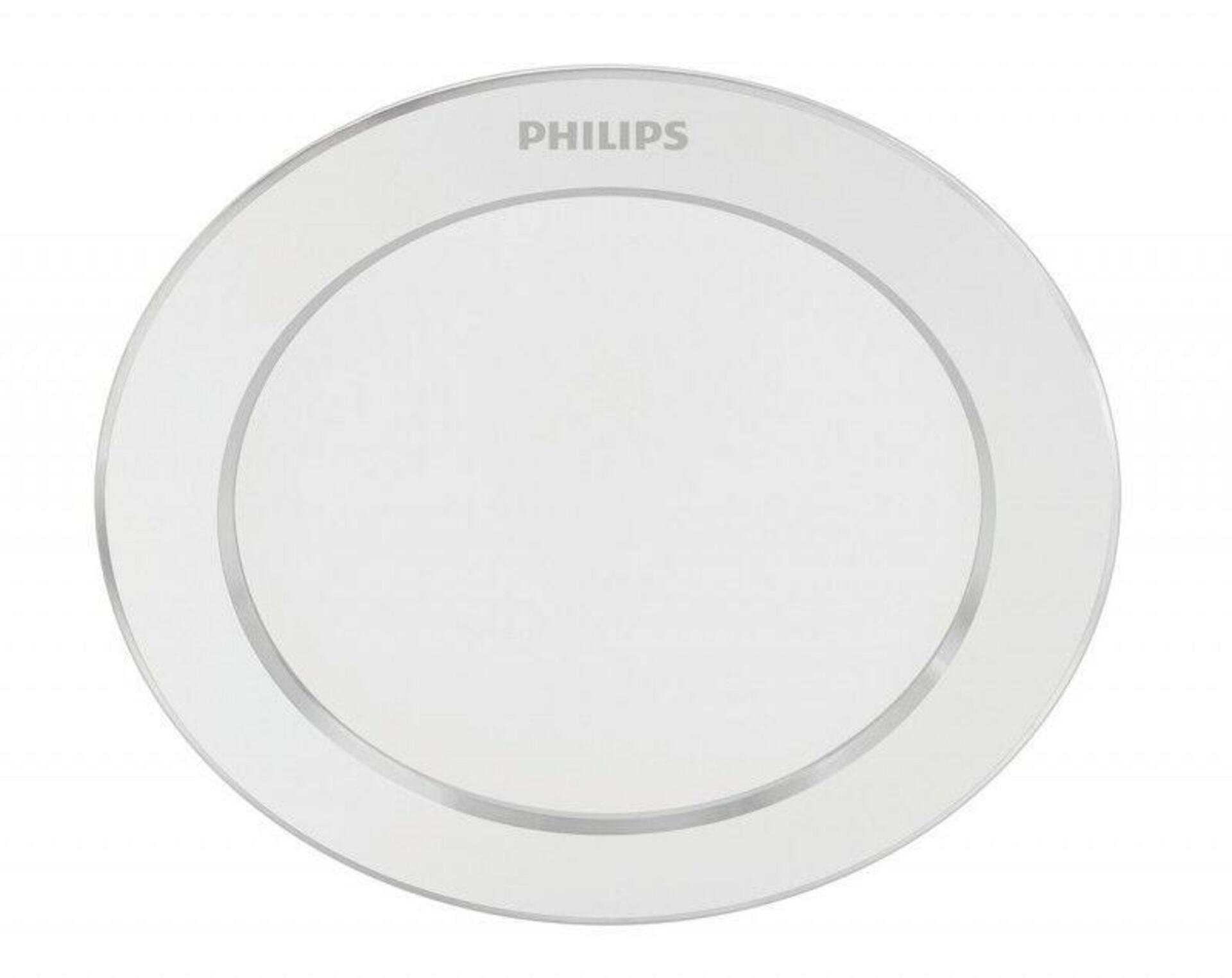 Levně LED Zapuštěné bodové svítidlo Philips DIAMOND CUT DL251 8718699778033 3,5W 300lm 2700K IP20 9,5cm bílé