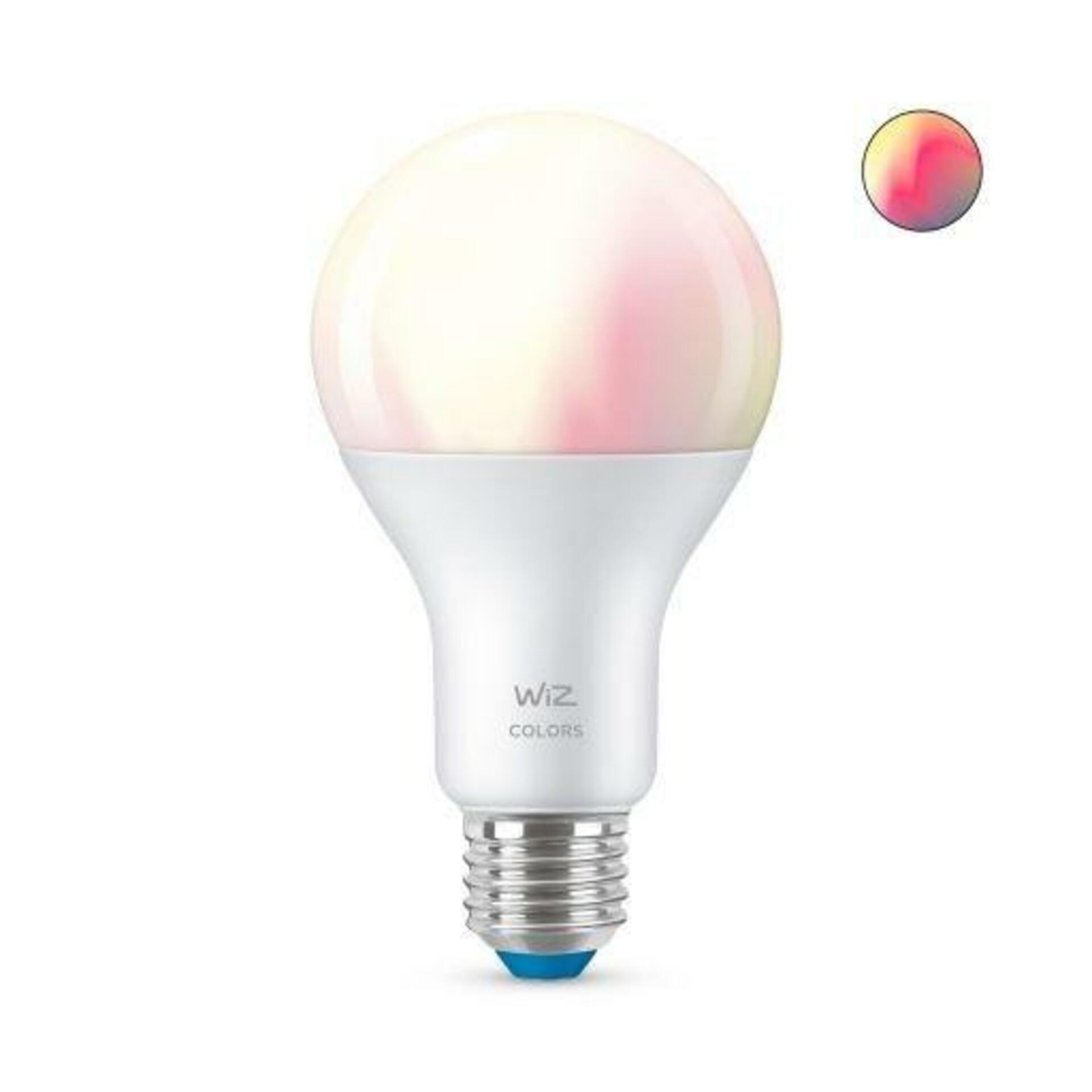 Levně LED Žárovka WiZ Colors 8718699786199 E27 A67 13-100W 1521lm 2200-6500K, RGB 16 mil. barev, stmívatelná