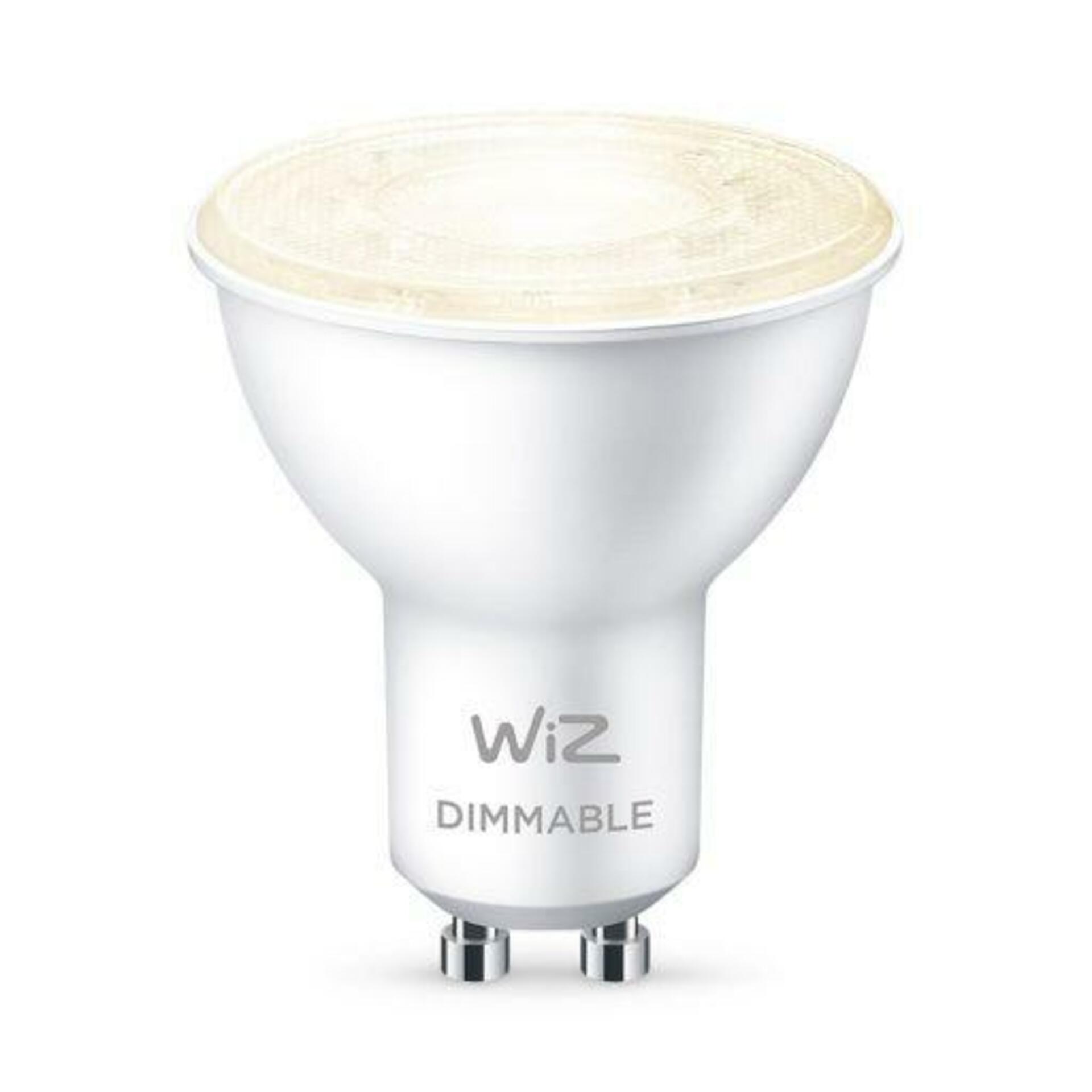 Levně LED Žárovka WiZ Dimmable 8718699786250 GU10 PAR16 4,9-50W 345lm 2700K, stmívatelná