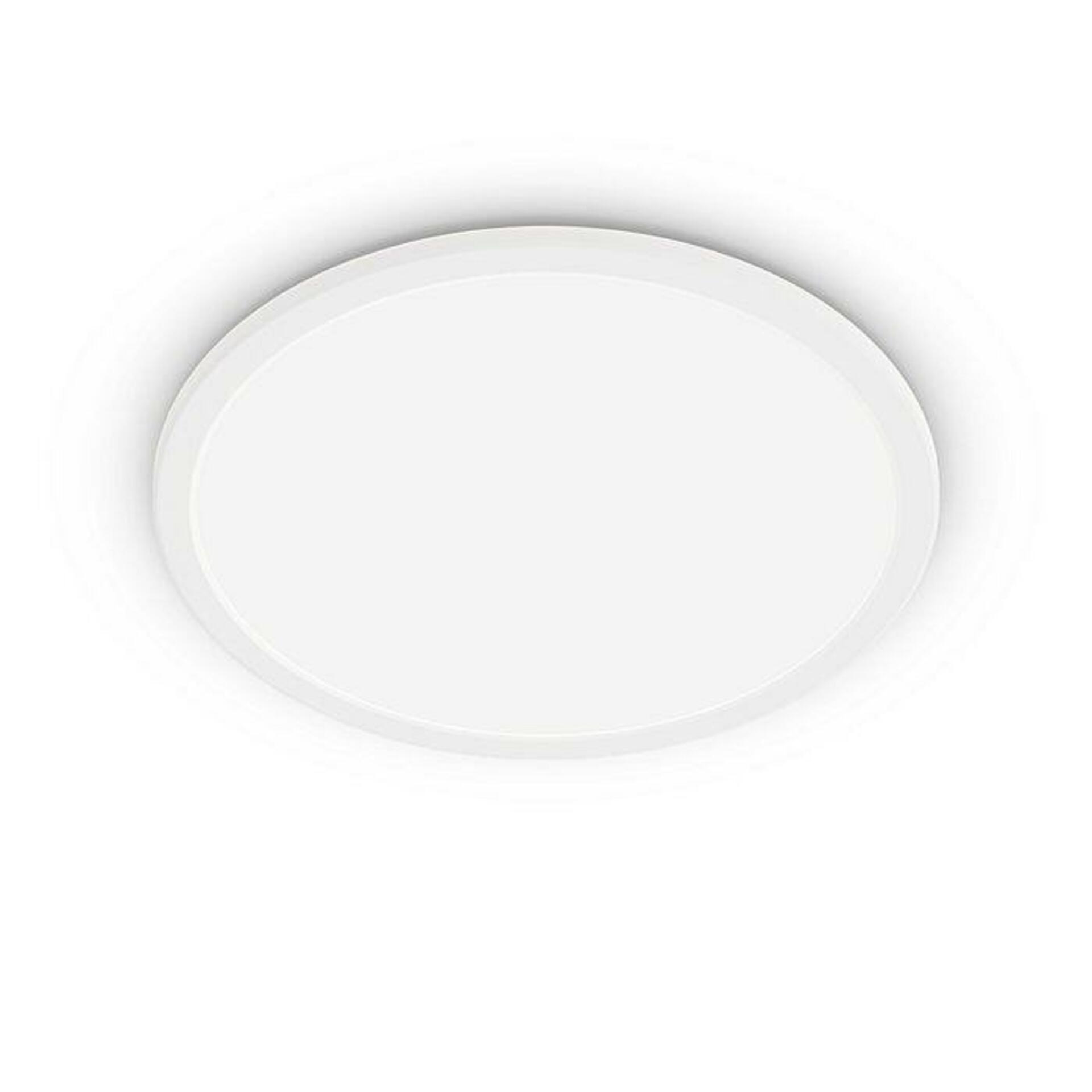 LED Koupelnové stropní svítidlo Philips Superslim CL550 8719514327221 15W 1500lm 4000K IP44 25cm bílé, 3-krokové stmívání