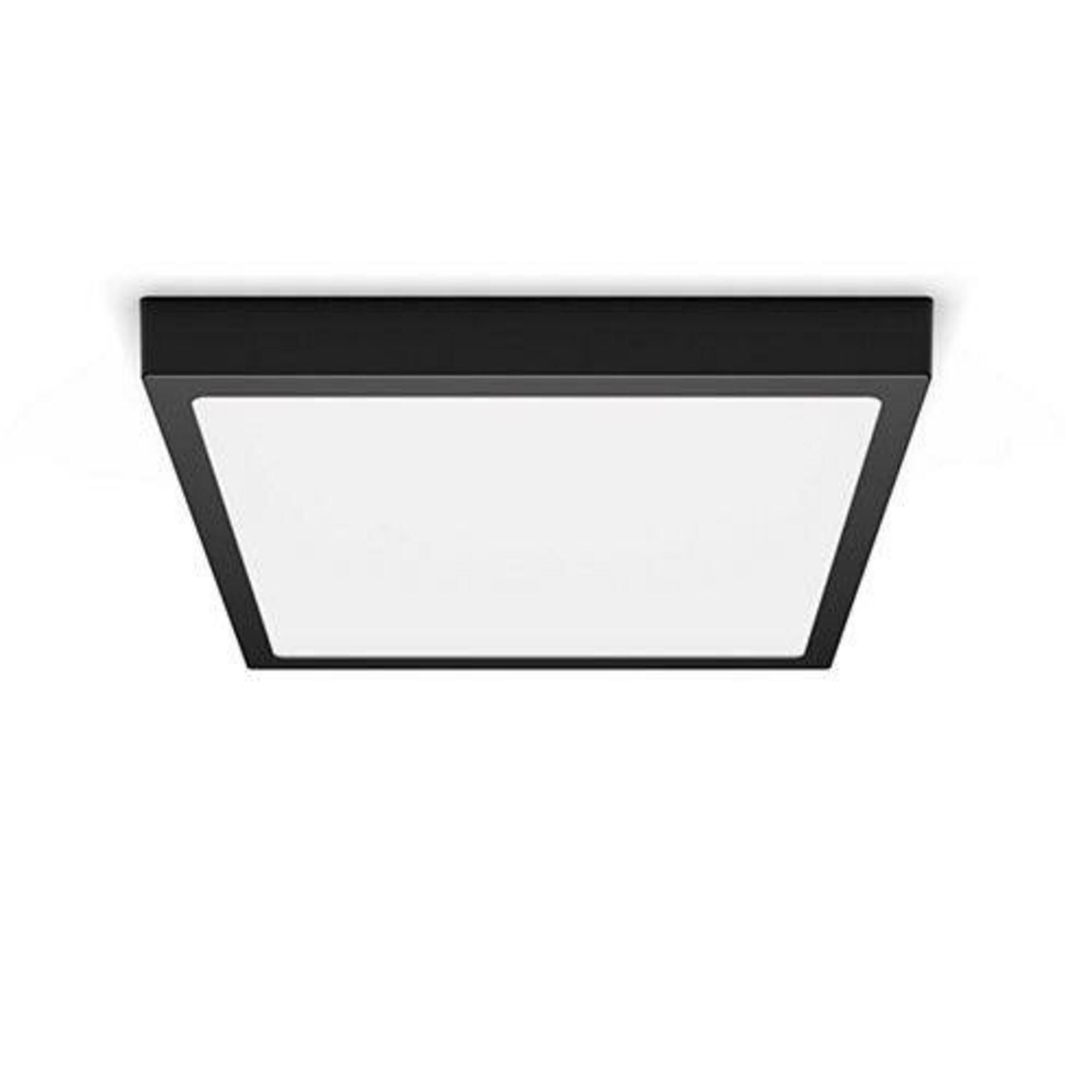 Levně LED Stropní přisazené svítidlo Philips Magneos 8719514328822 20W 1900lm 2700K IP20 28,5cm hranaté černé