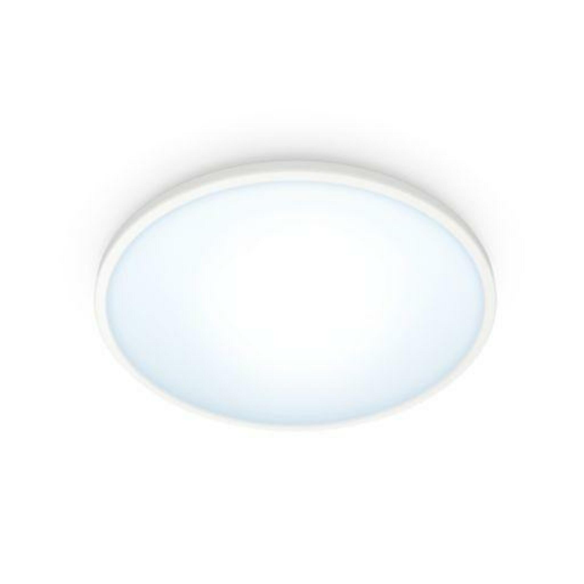 Philips LED Stropní přisazené svítidlo WiZ Superslim 8719514338012 16W 1500lm 2700-6500K IP20 29,2cm bílé, stmívatelné