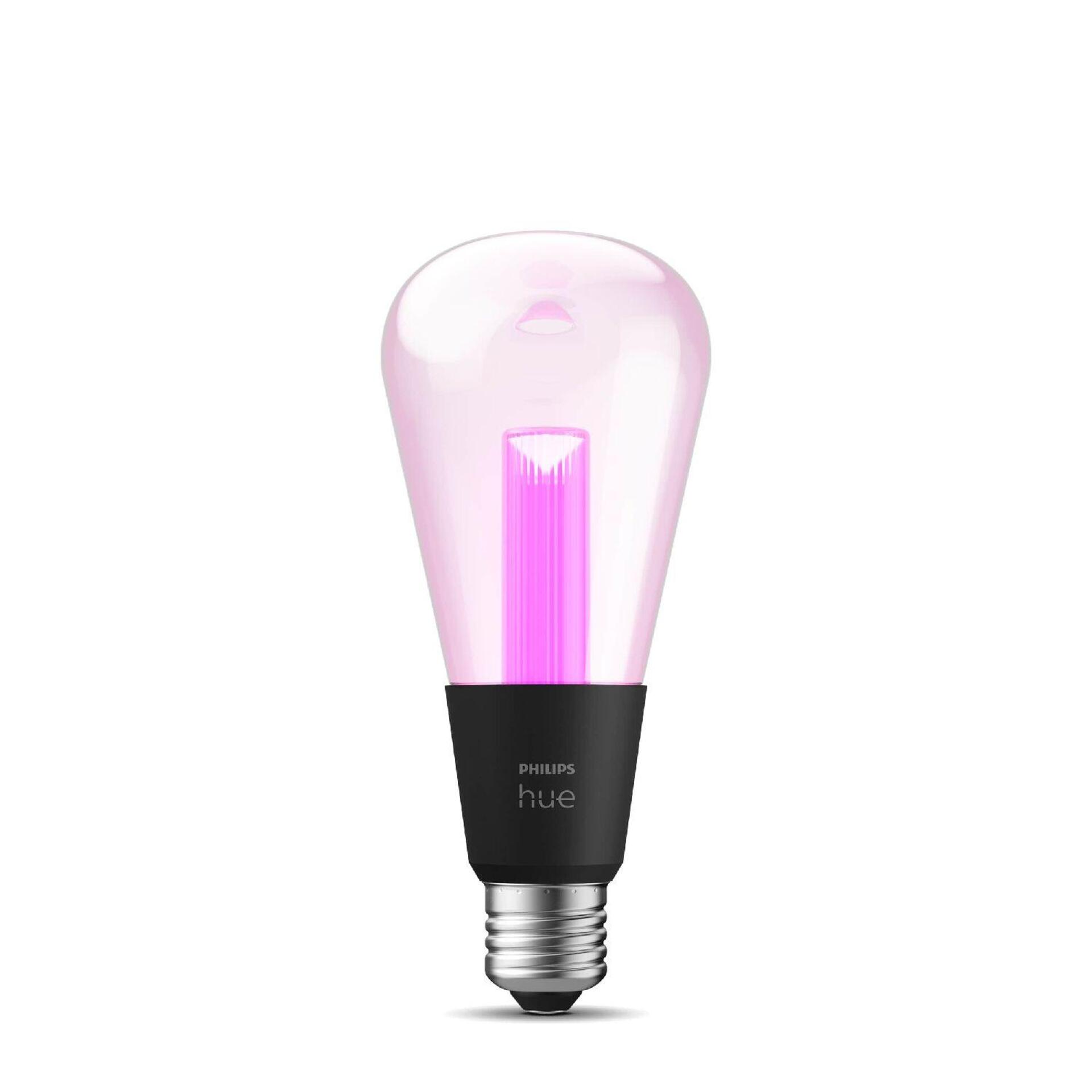 Levně Philips Hue Lightguide LED žárovka E27 ST72 6,8W 500lm 2000-6500K RGB CRI80 IP20, stmívatelná