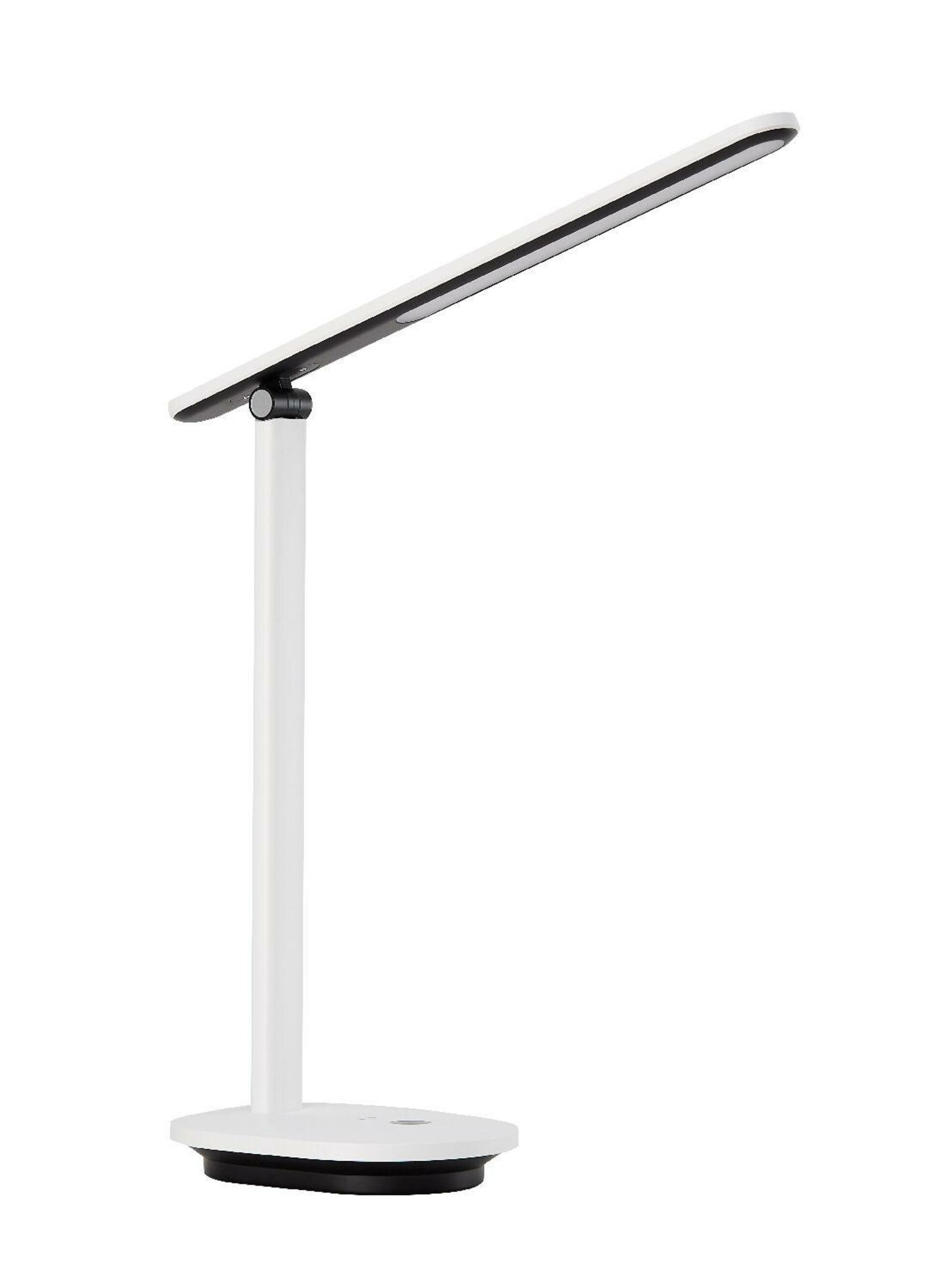 Philips Ivory stolní LED lampa 1x5W 130lm 2700/3600/5000K IP20 USB, krokové stmívání, bílá