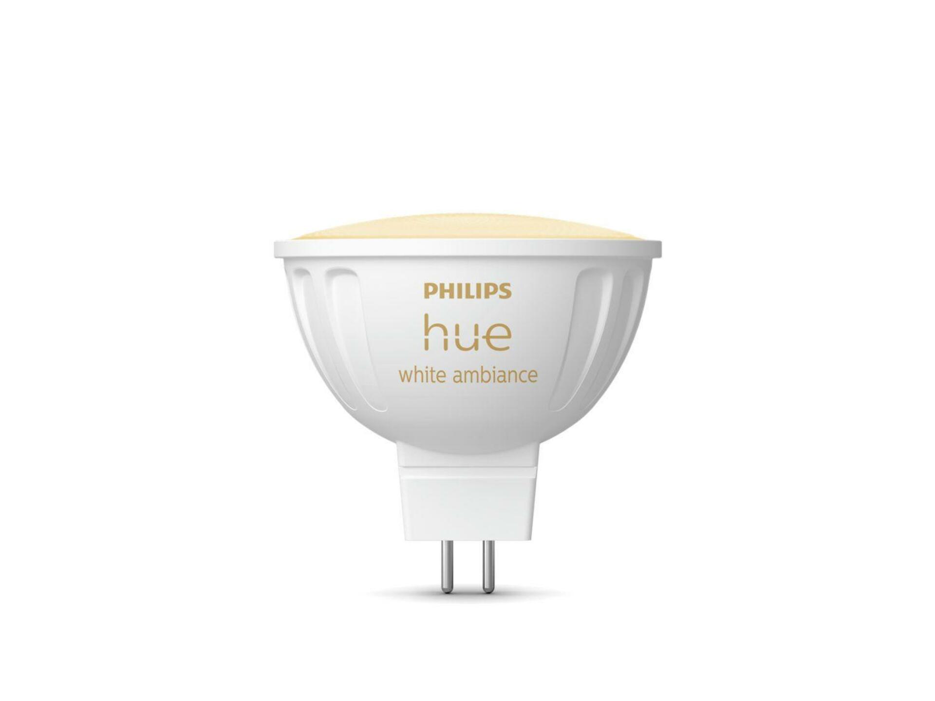 Philips HUE WA LED žárovka GU5,3 MR16 5,1W 12V 400lm 2200K-6500K IP20