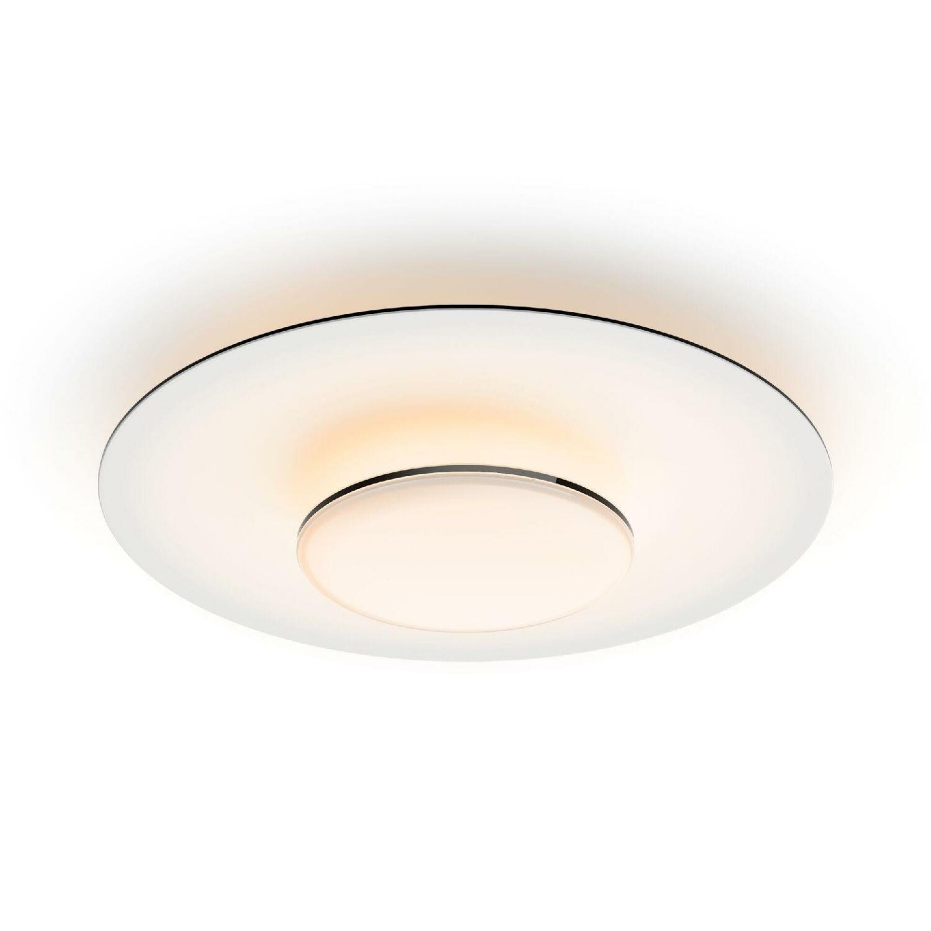 Philips GARNET CL580 stropní svítidlo LED 40W 4200lm 2700K 50cm IP20, černé