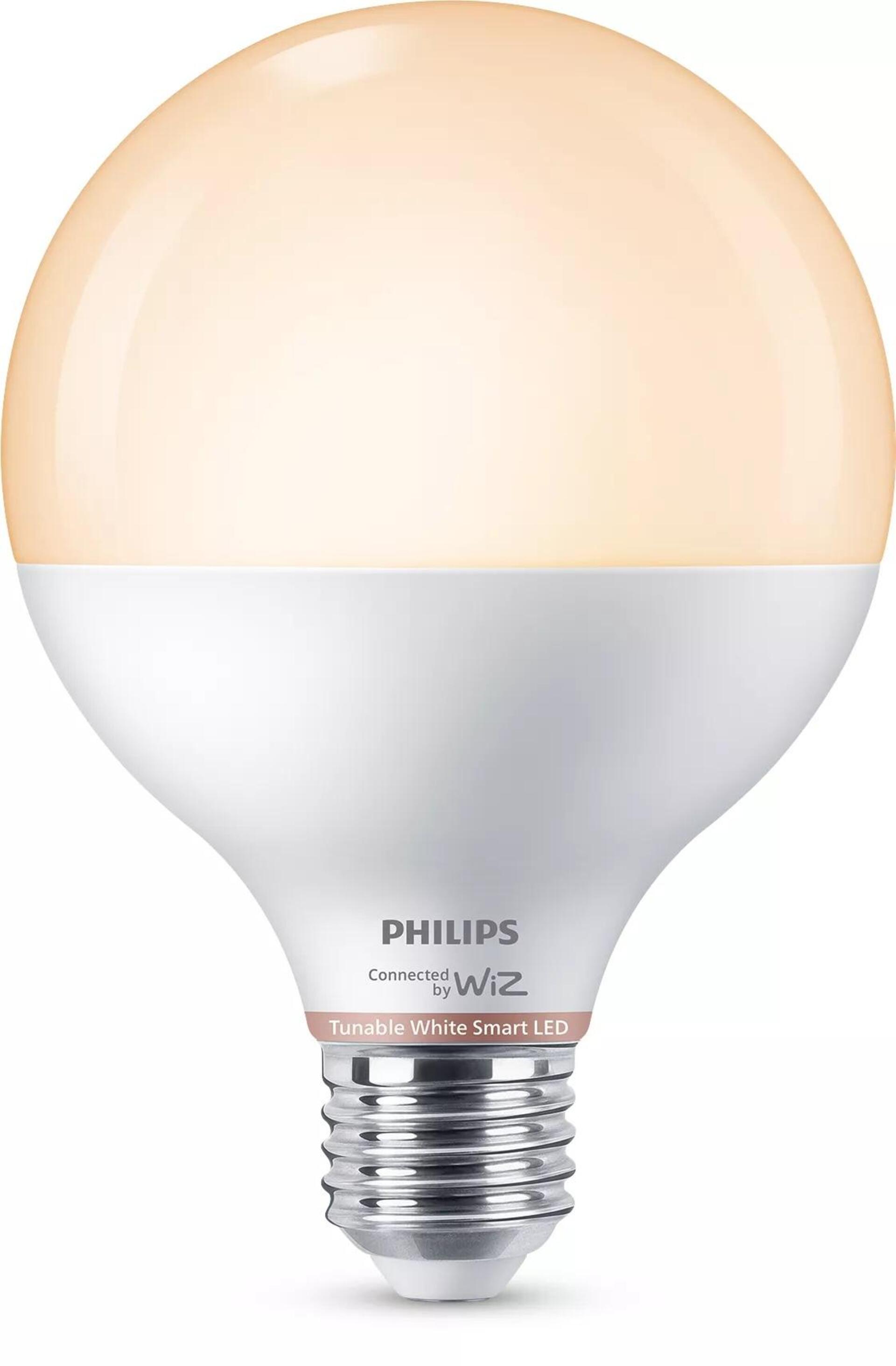 Levně WiZ Smart LED Žárovka kulová, 75 W, G95 E27 1055lm 2700-6500K