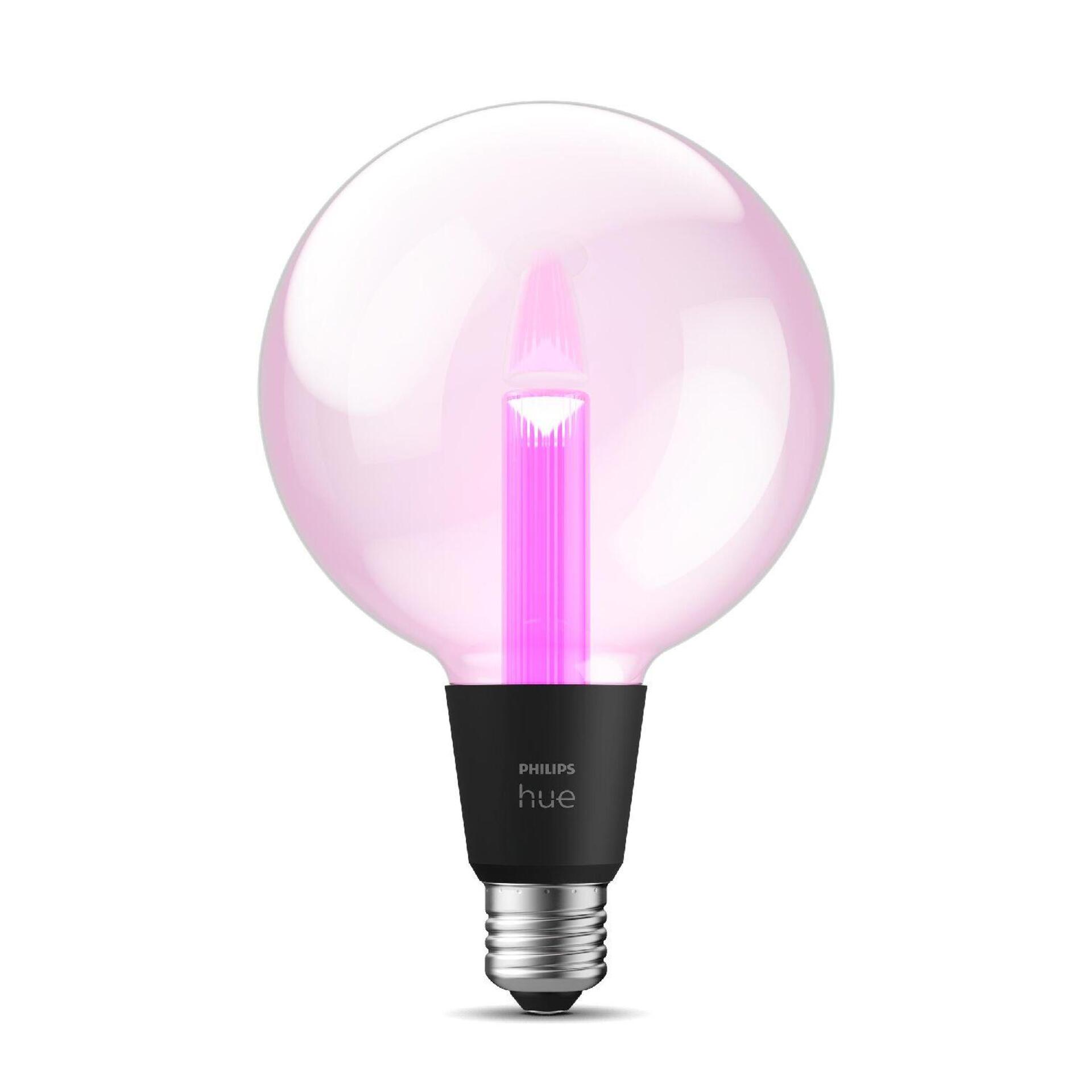 Levně Philips Hue Lightguide LED žárovka E27 G125 6,8W 500lm 2000-6500K RGB CRI80 IP20, stmívatelná