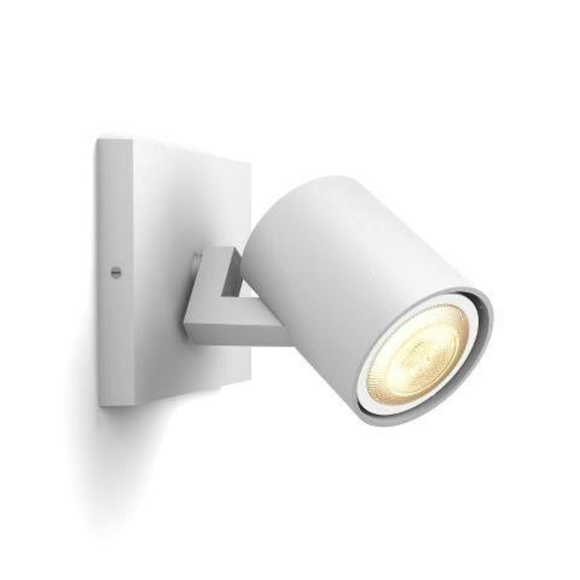 Levně Philips Hue WA Runner bodové LED svítidlo GU10 5W 350lm 2200-6500K IP20 bílá