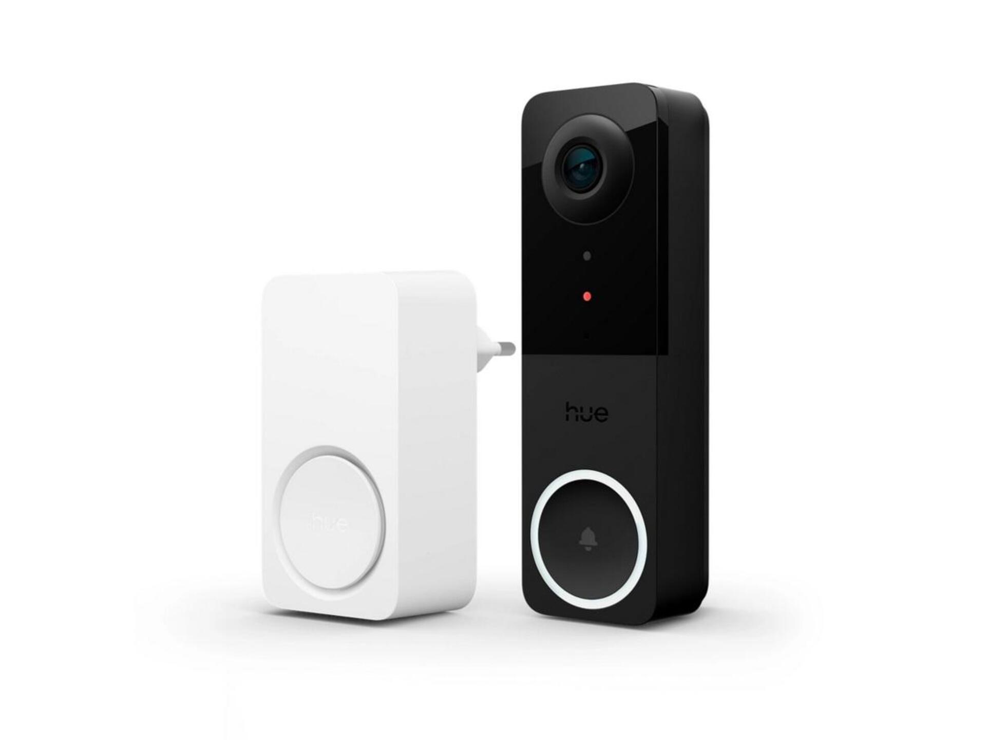 Levně Philips Hue Secure sada zabezpečeného kabelového videozvonku, 12V, Zigbee/Bluetooth