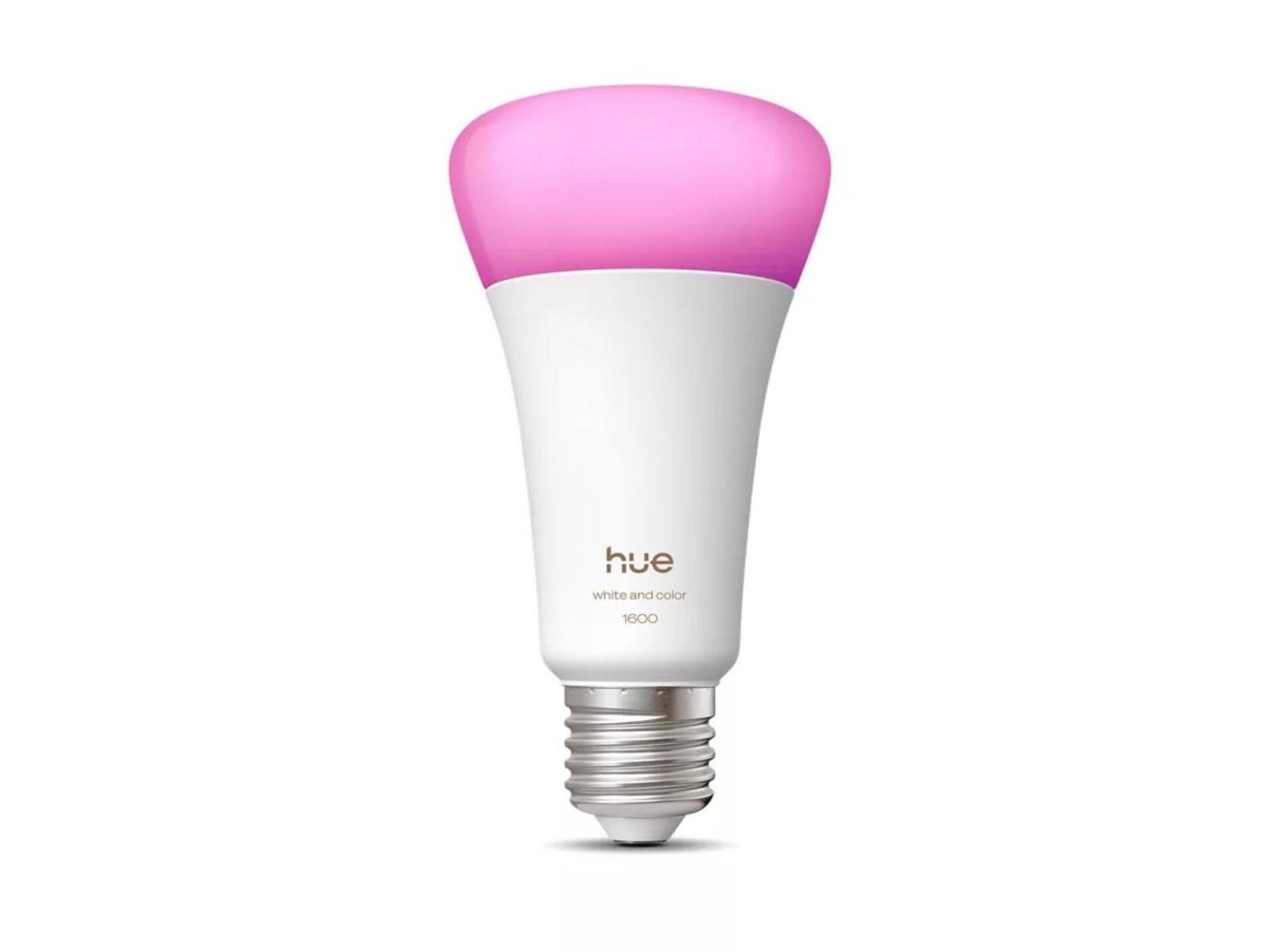 Levně Philips Hue WCA 810 smart žárovka A60 E27, 11,8W, 1600lm 1000-20000K RGB