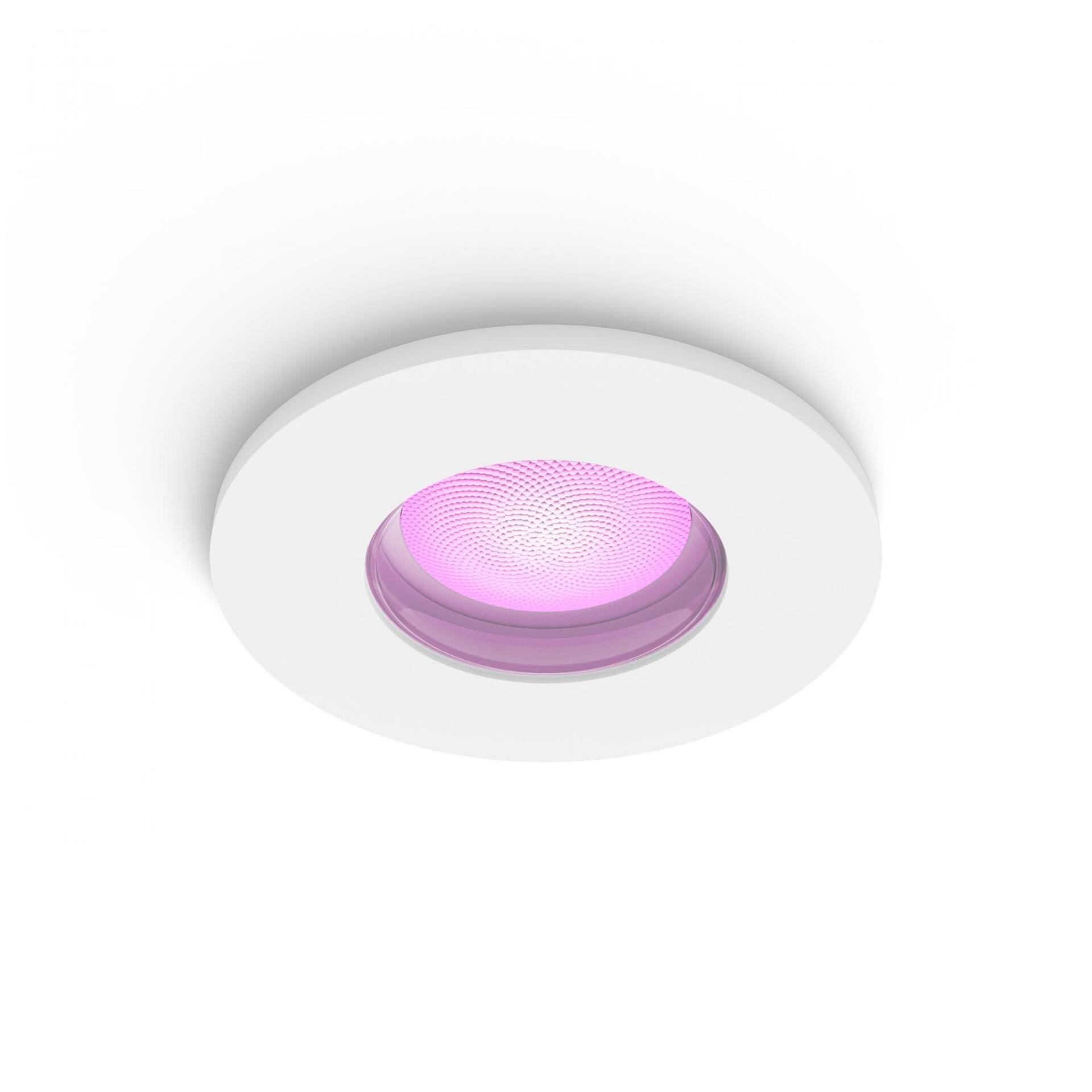 Levně Philips Hue Xamento podhledové LED svítidlo 1x4,2W, 2000-6500K, RGB, IP44, bílá