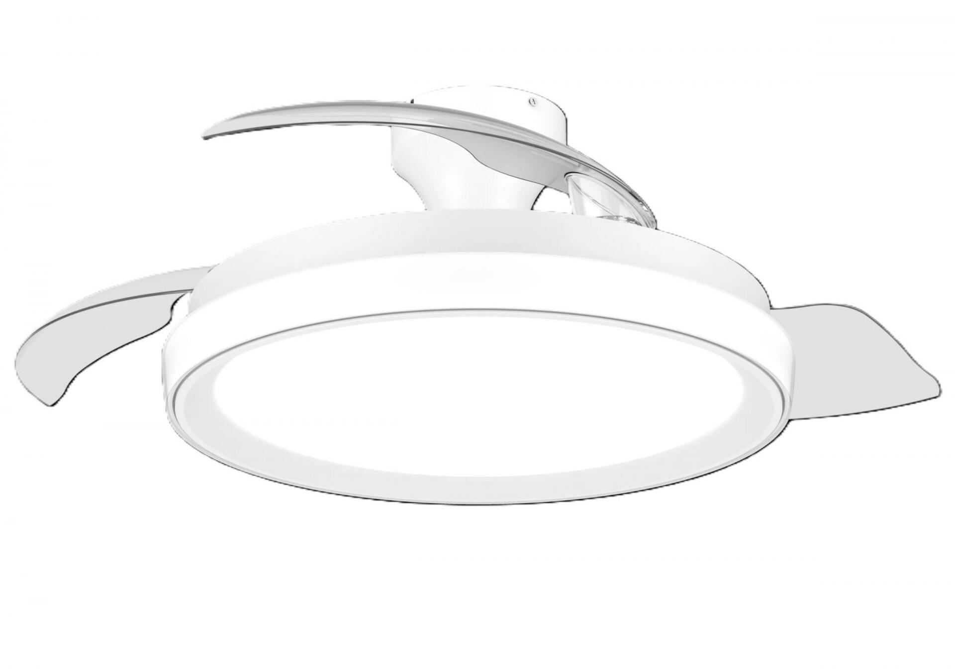 Levně Philips Bliss DC stropní ventilátor a svítidlo 28W+35W bílý