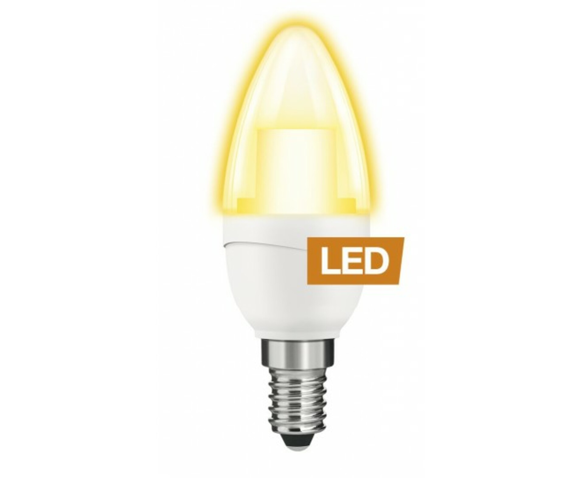 Levně LEDON LED žárovka svíčková B35 5W/C/820 E14 2000K 230V