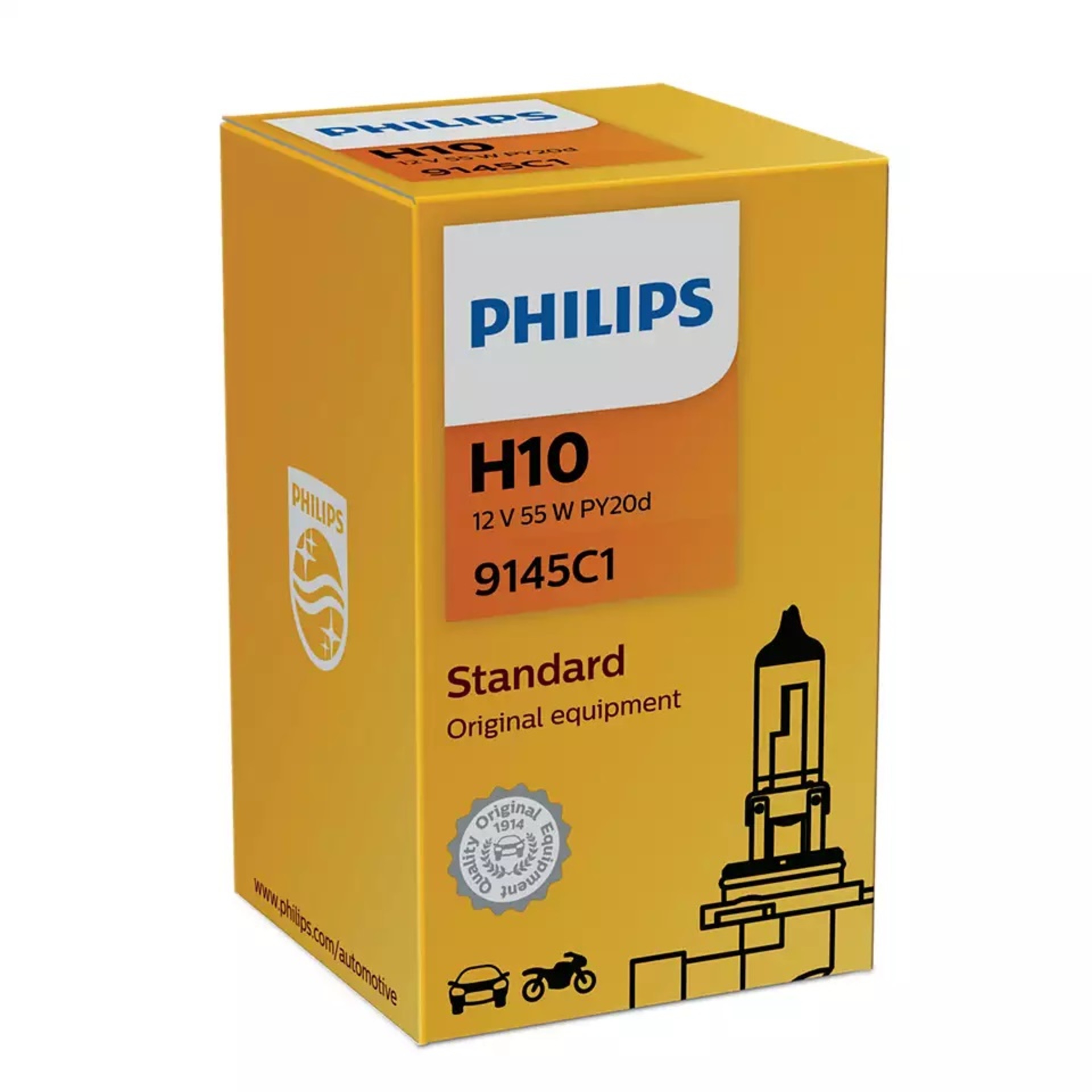 Levně Philips H10 12V 9145C1