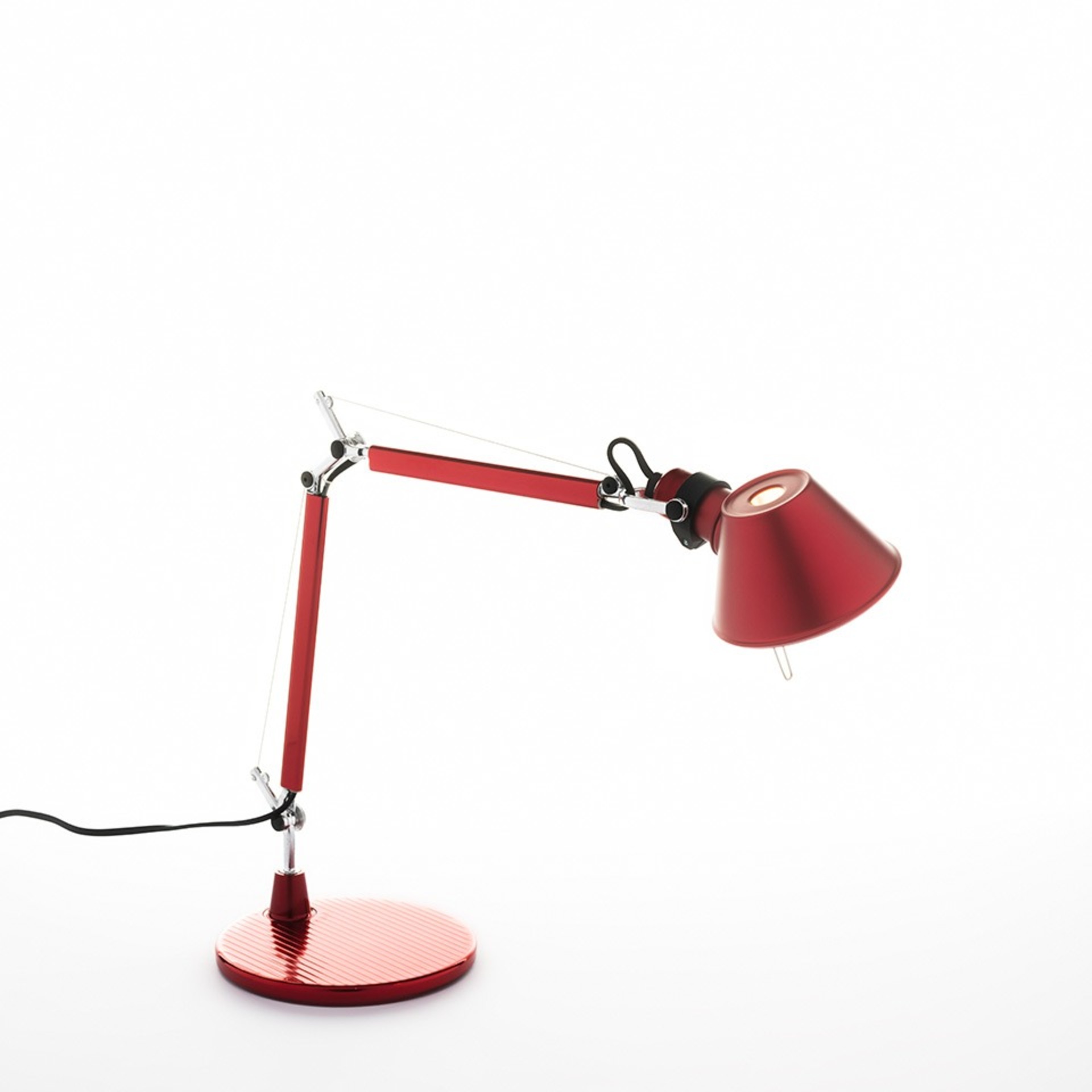 Levně Artemide stolní lampa Tolomeo Micro E14 červená