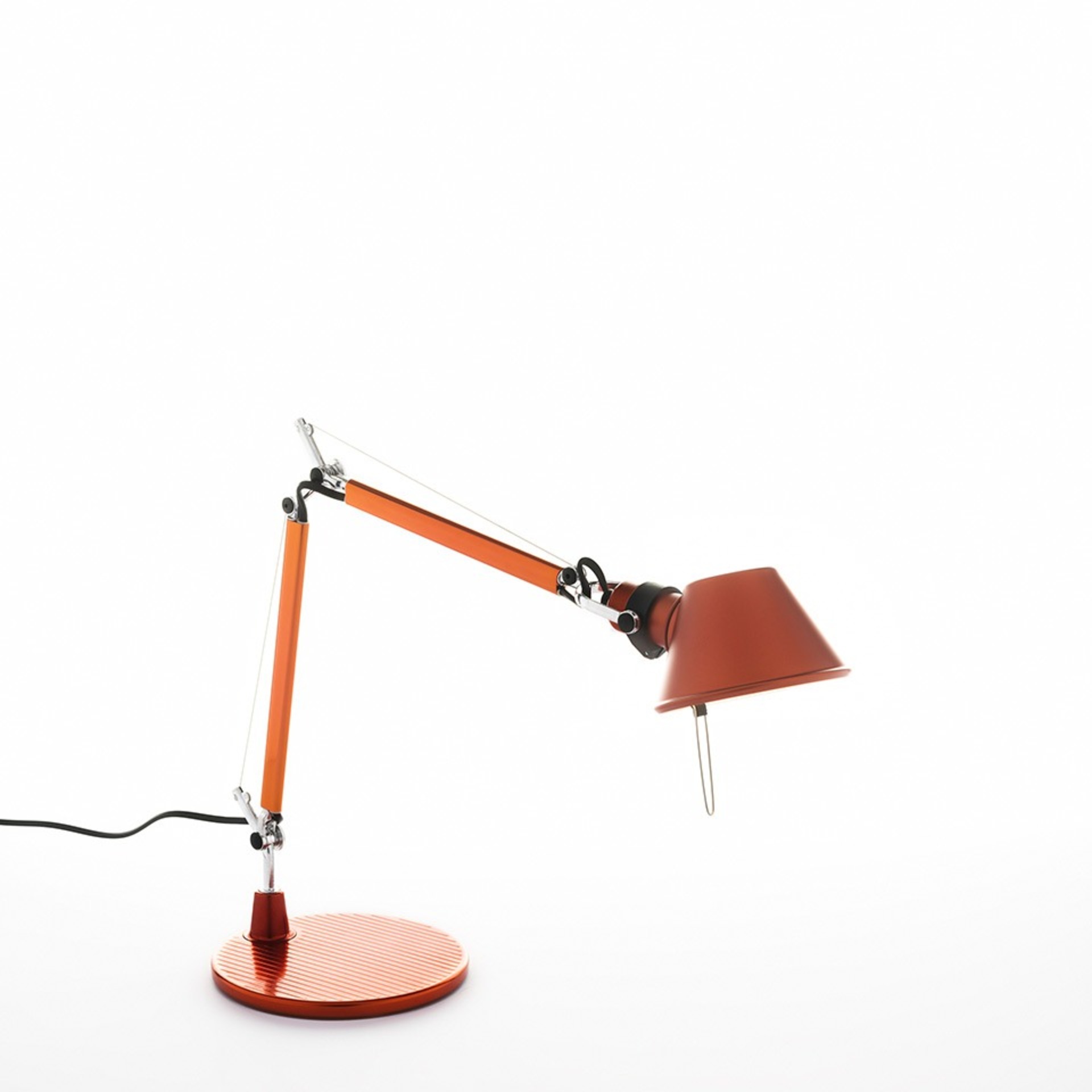 Levně Artemide stolní lampa Tolomeo Micro E14 oranžová