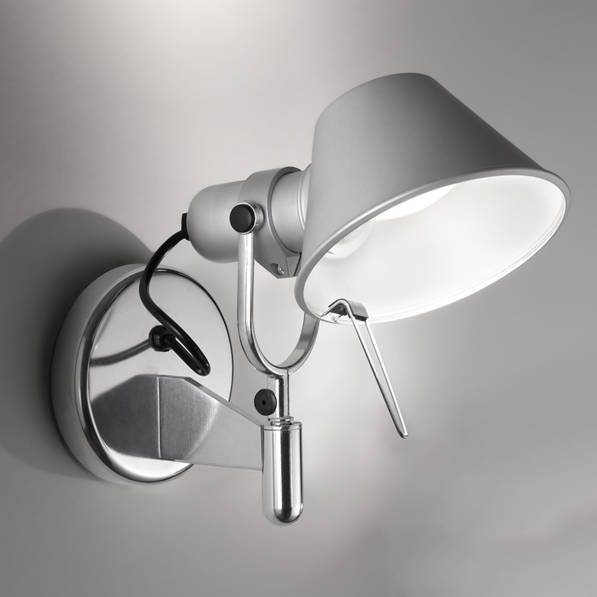 Levně Artemide nástěnné svítidlo Tolomeo Faretto E27 max 12W bez vypínače