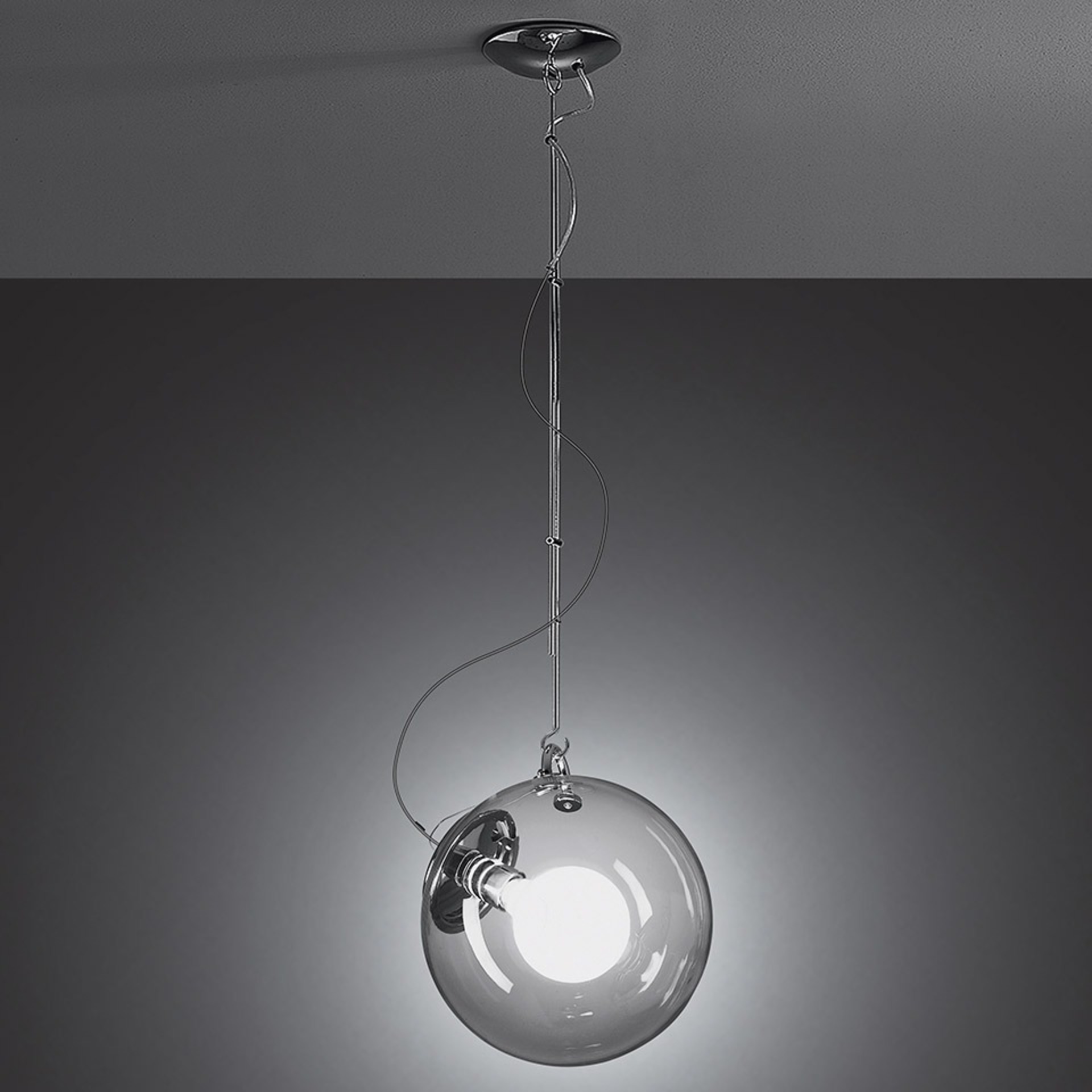 Levně Artemide závěsné svítidlo Miconos E27 15W 220-240V chrom